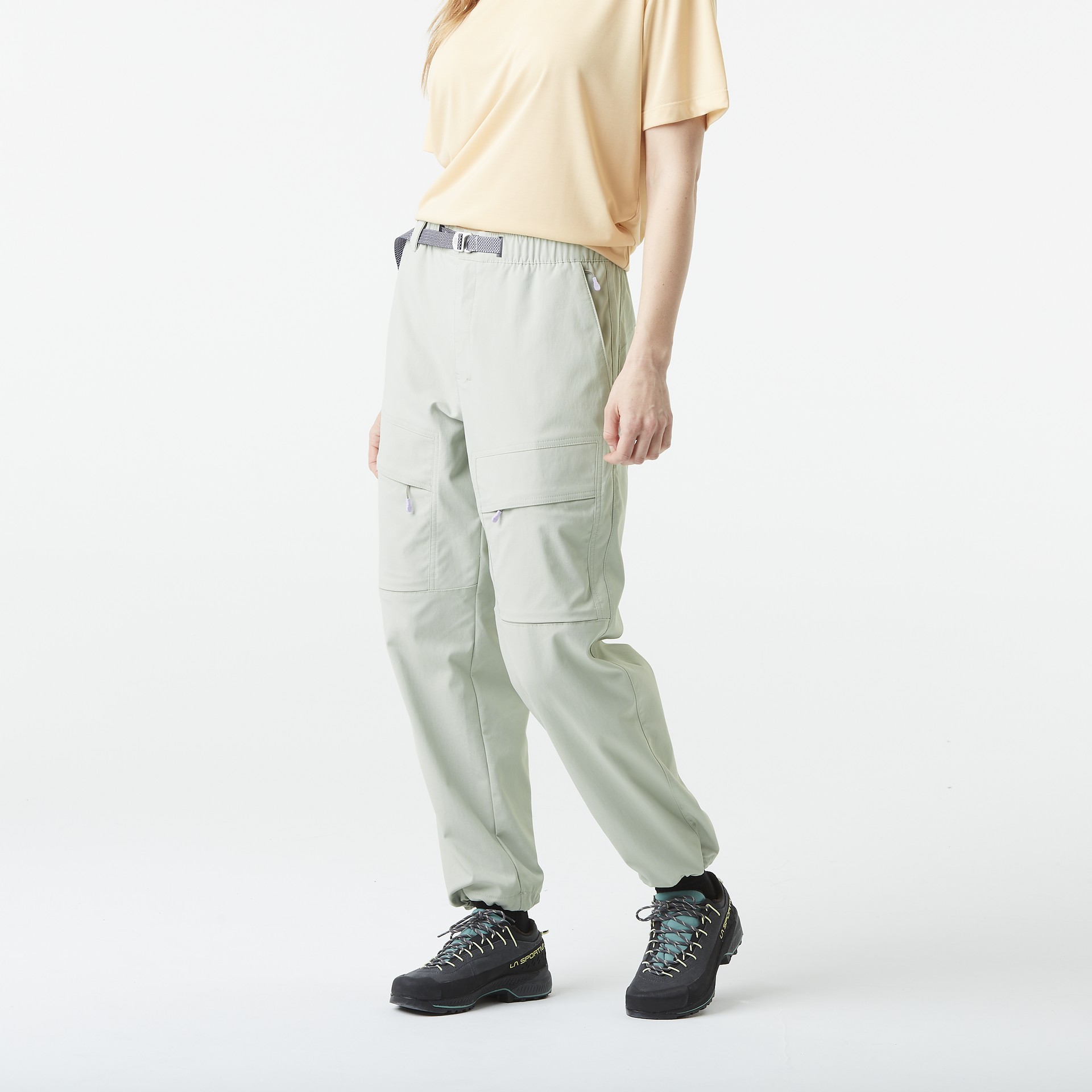 Hiking HAVOR W CARGO PANTS Cloudy Blue