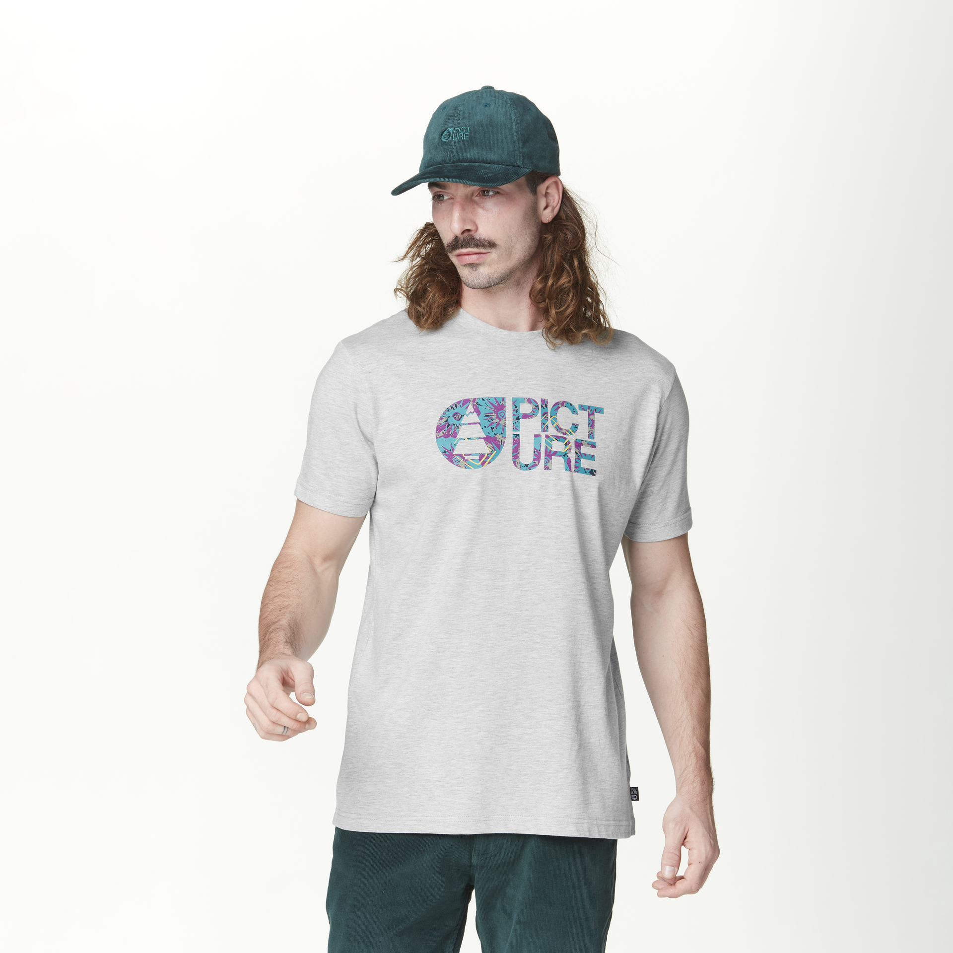 Outdoor lifestyle BASEMENT FIZZY TEE Grey Melange