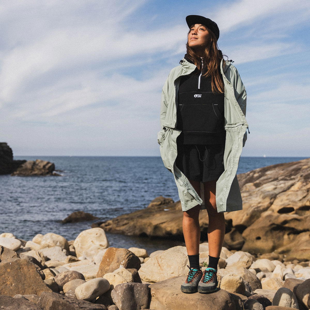 Hiking jackets MELODIA 3IN1 JKT Cloudy Blue