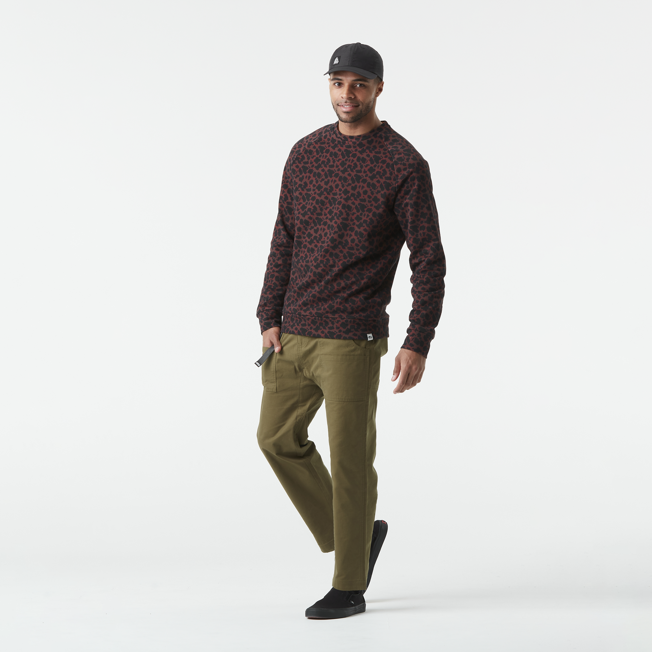 WAKARA PRINTED CREW Panthera Print