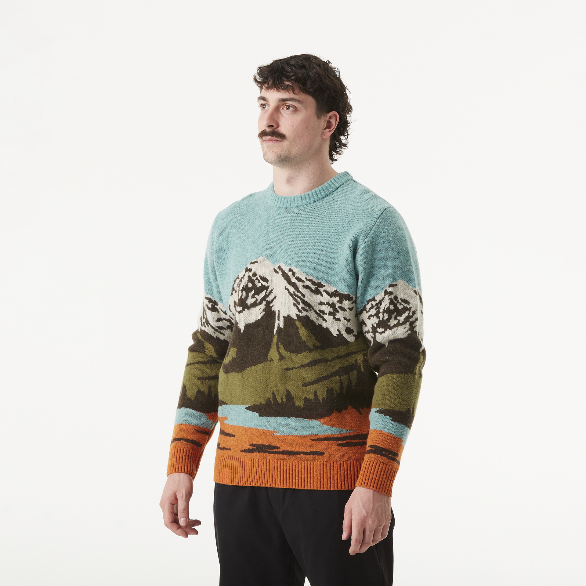 Sweats & Hoodies GIBOW KNIT SWEATER Mountain