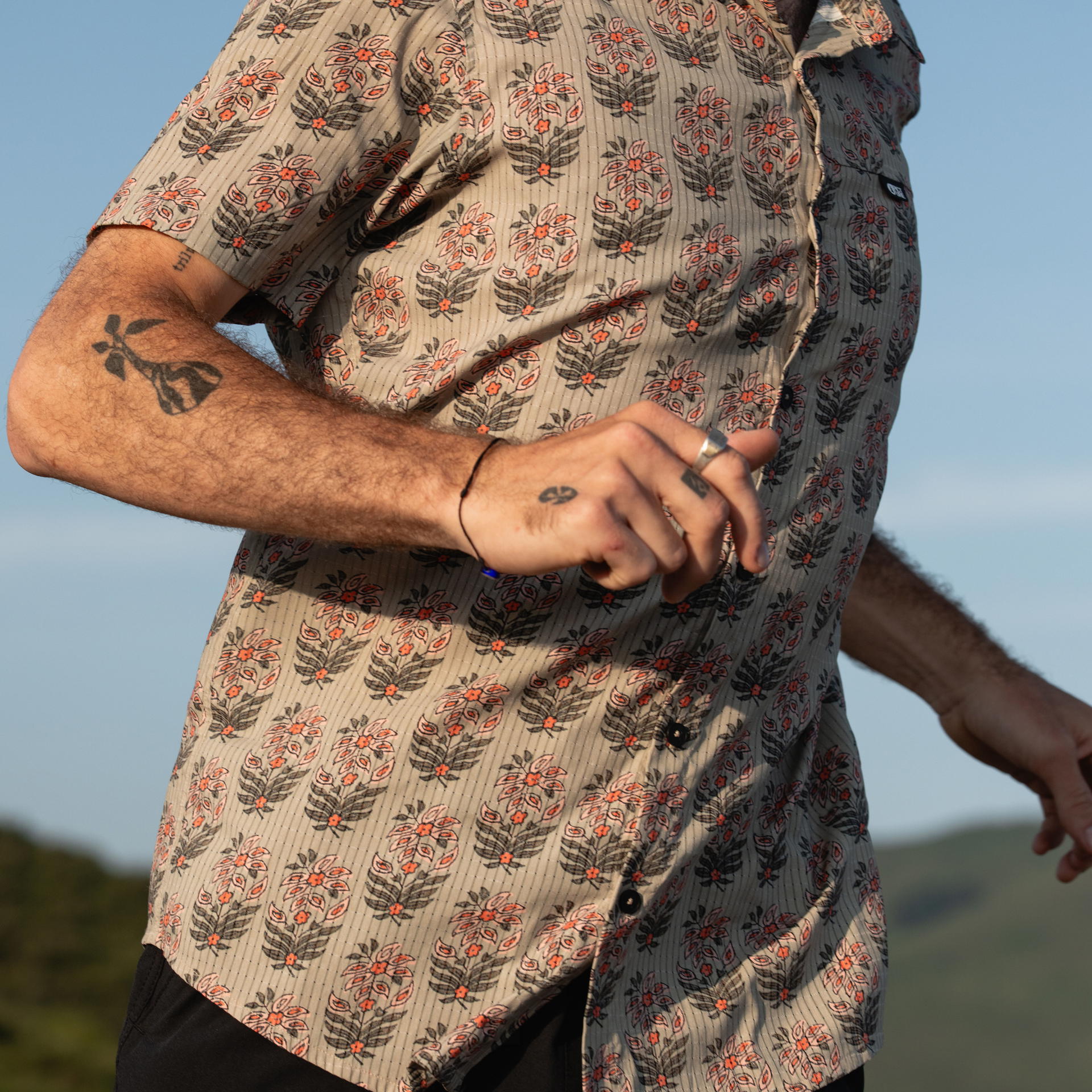 Shirt KLIVOX PRINTED SHIRTS Pistil Print