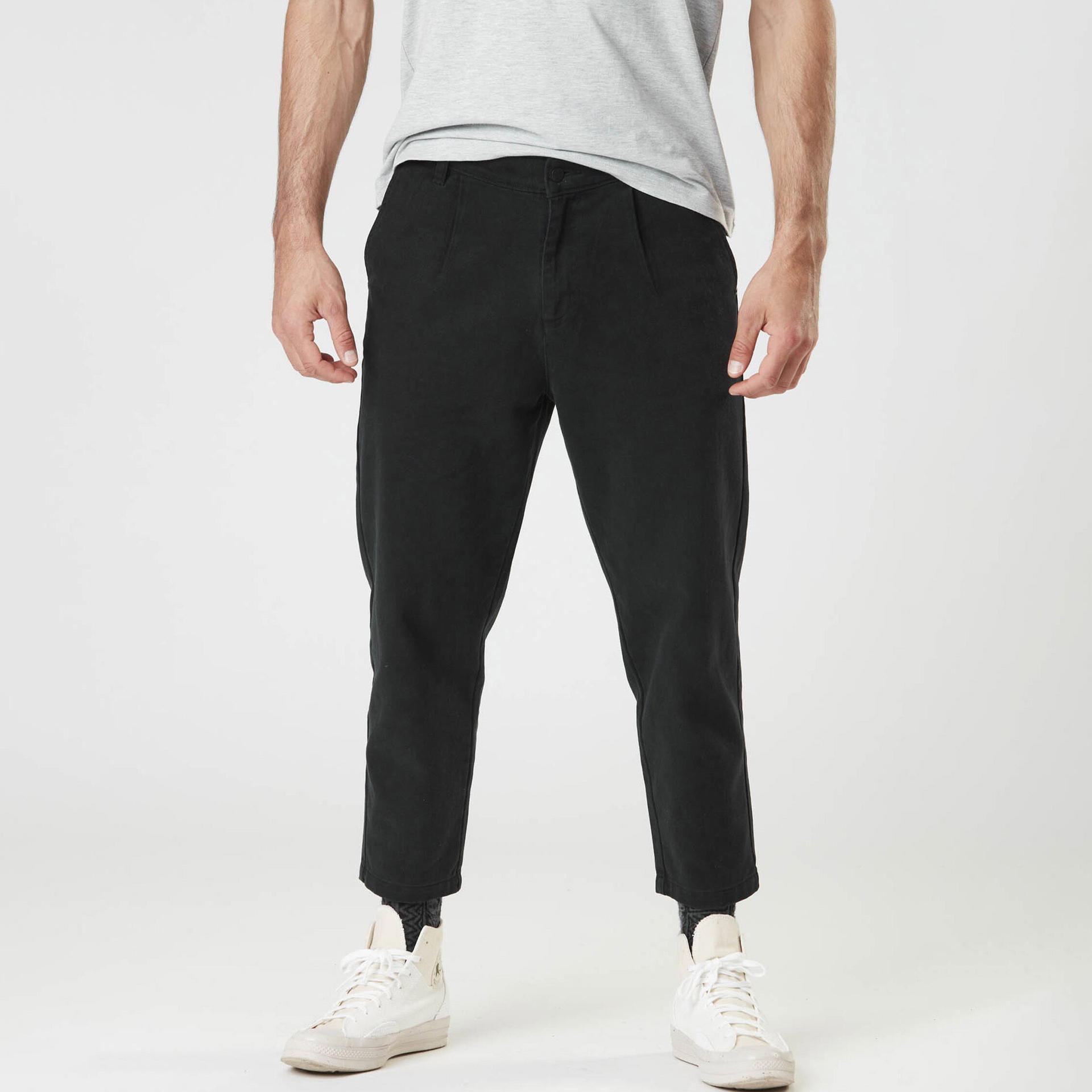 SKALAR PANTS Black Washed