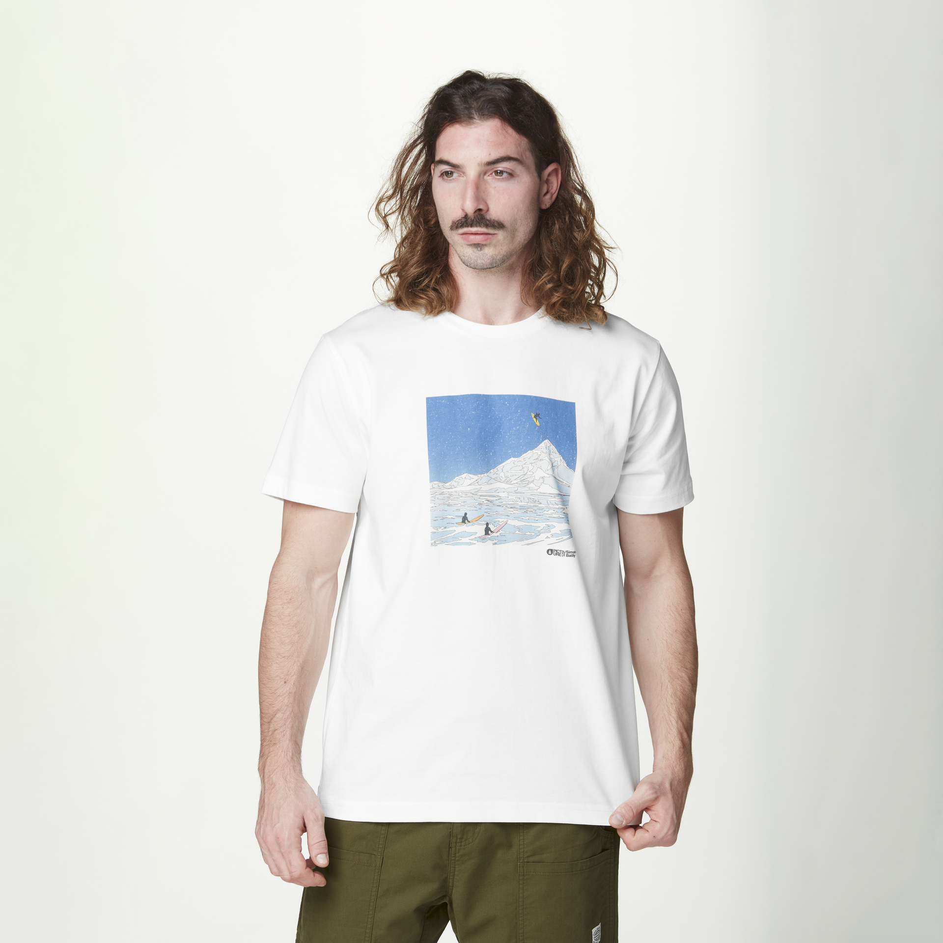 Outdoor lifestyle t-shirts SB04 TEE Natural