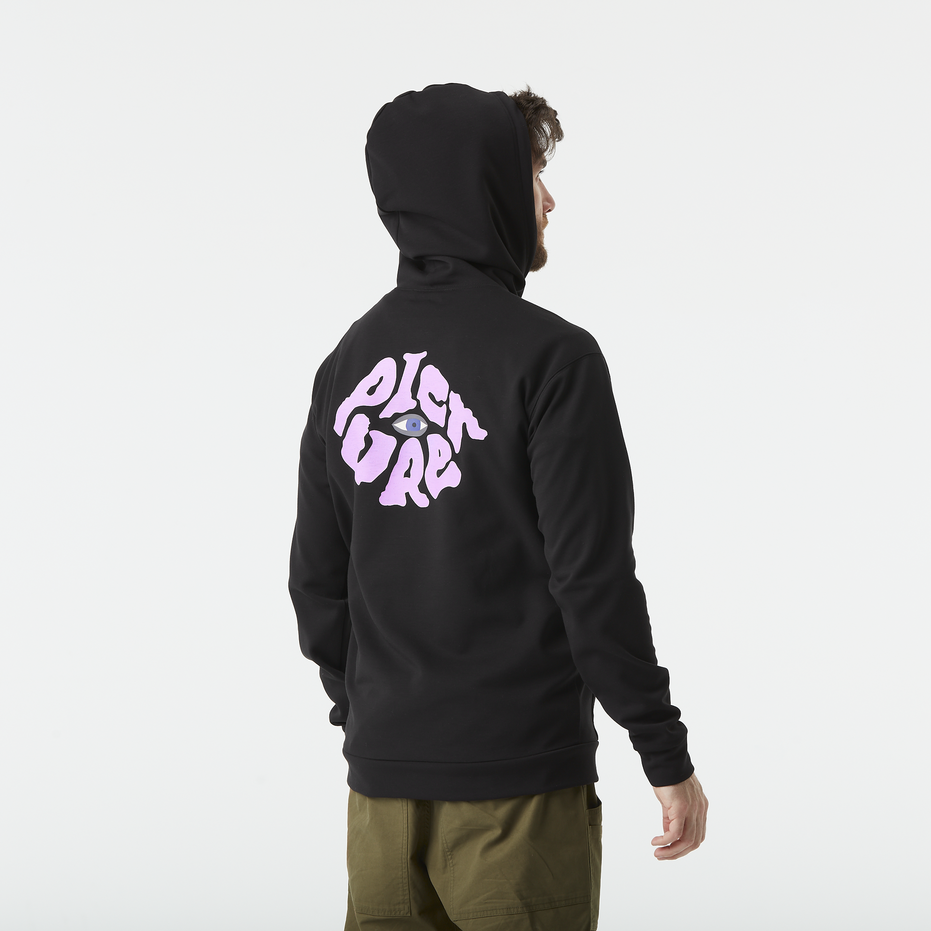 New collection men PLURIS TECH HOODIE Black