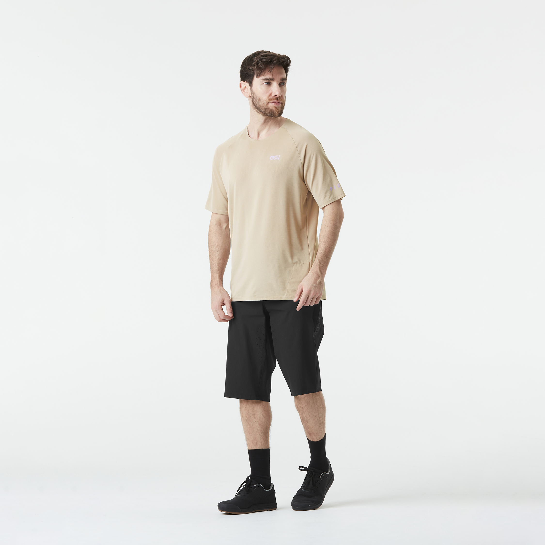 Shorts VELLIR L STRETCH SHORTS Black