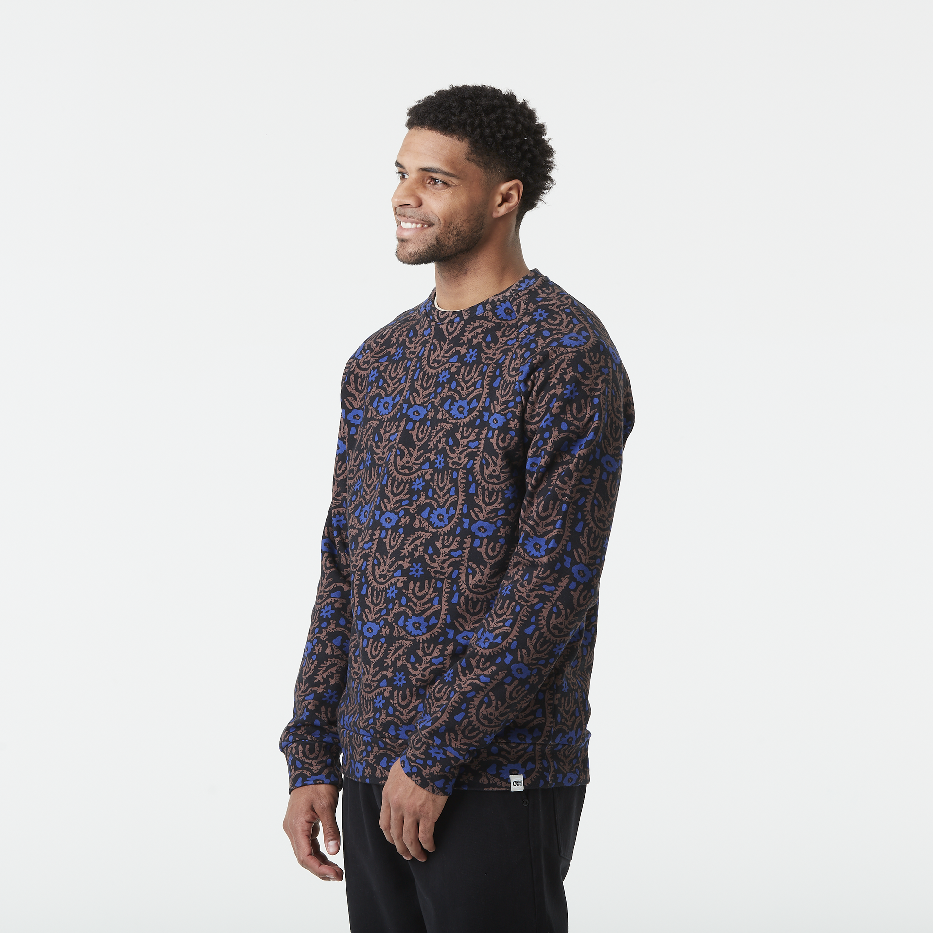 New collection men WAKARA PRINTED CREW Ancolie Print