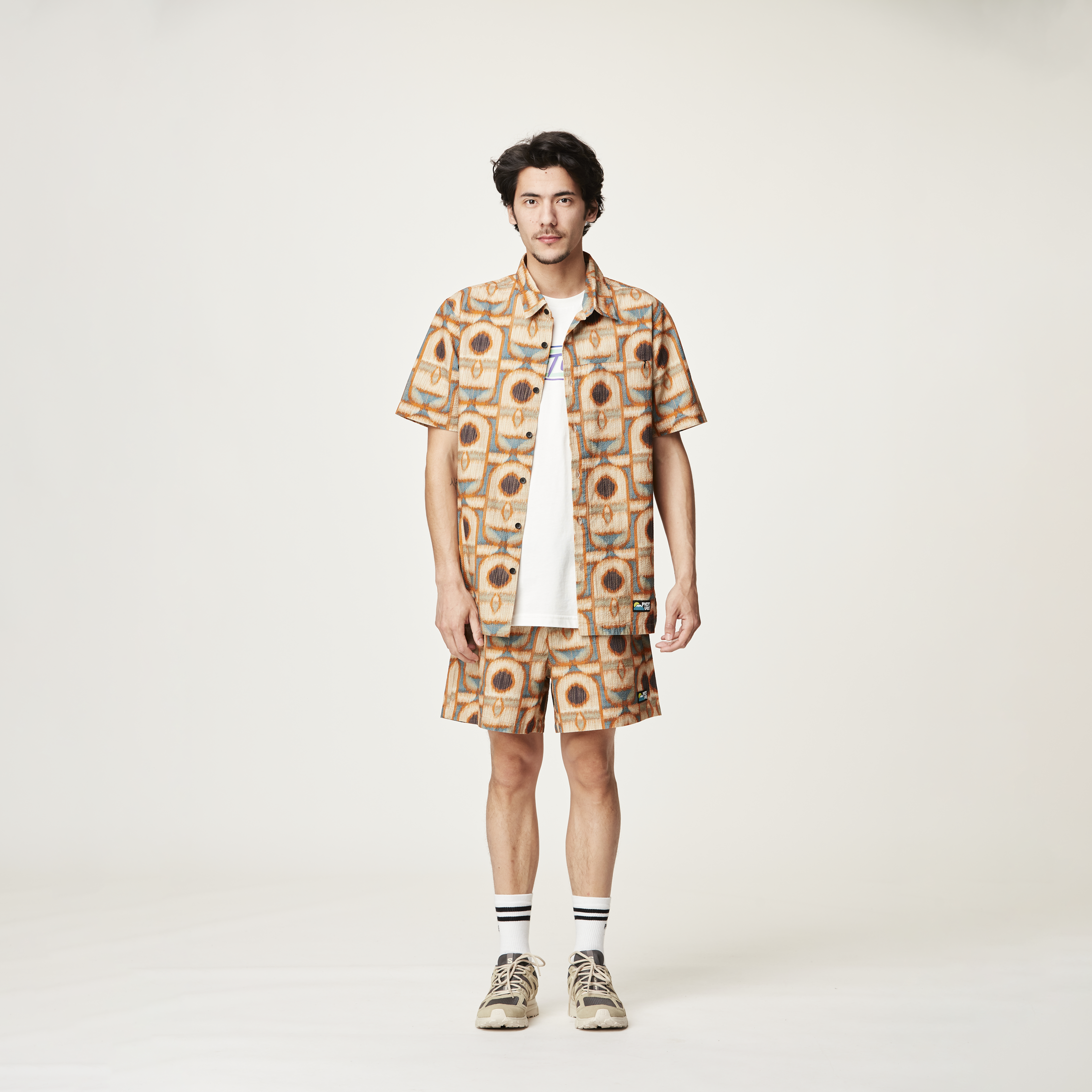 TAKK SHORTS Tiki Print