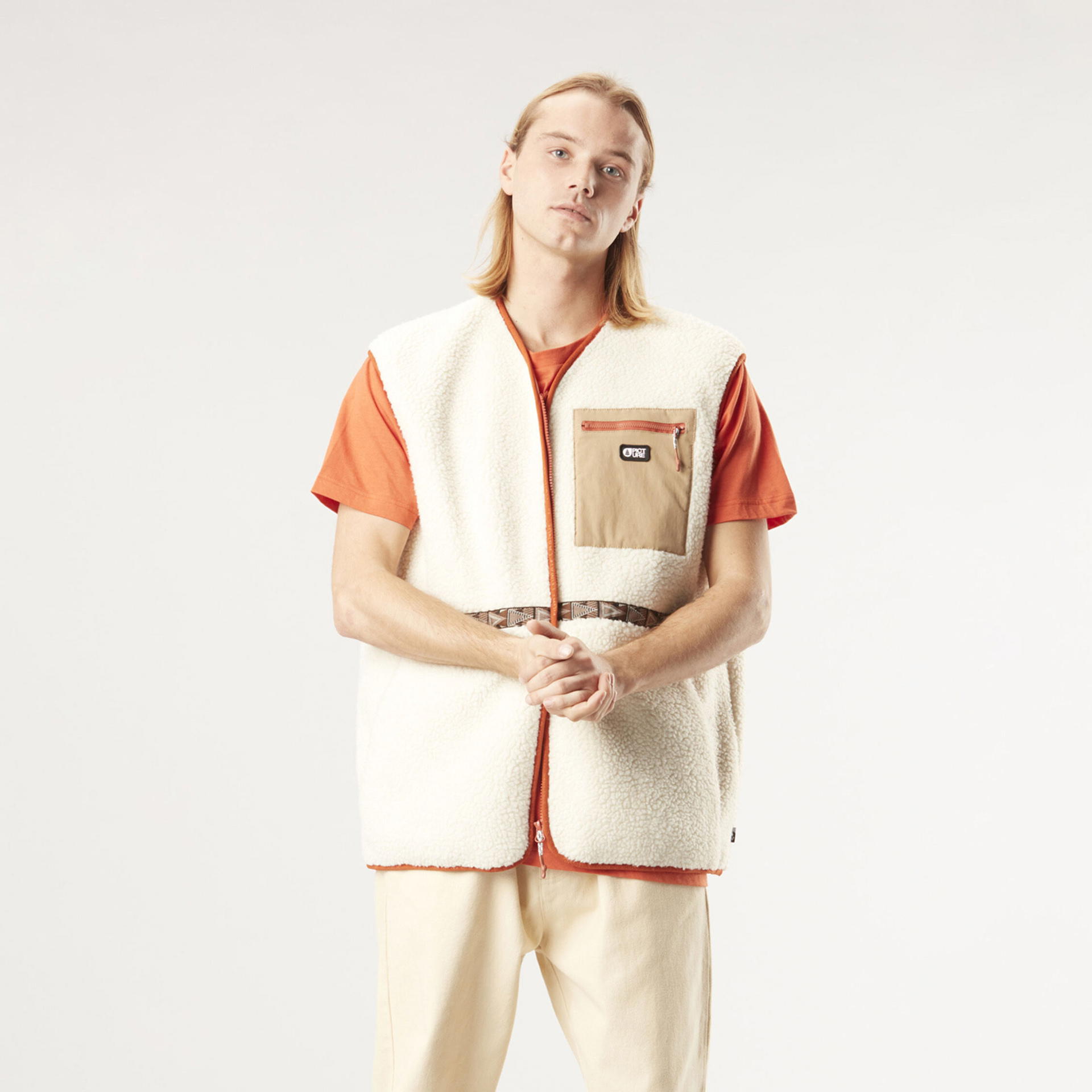 GALIWIN FLEECE VEST Tofu
