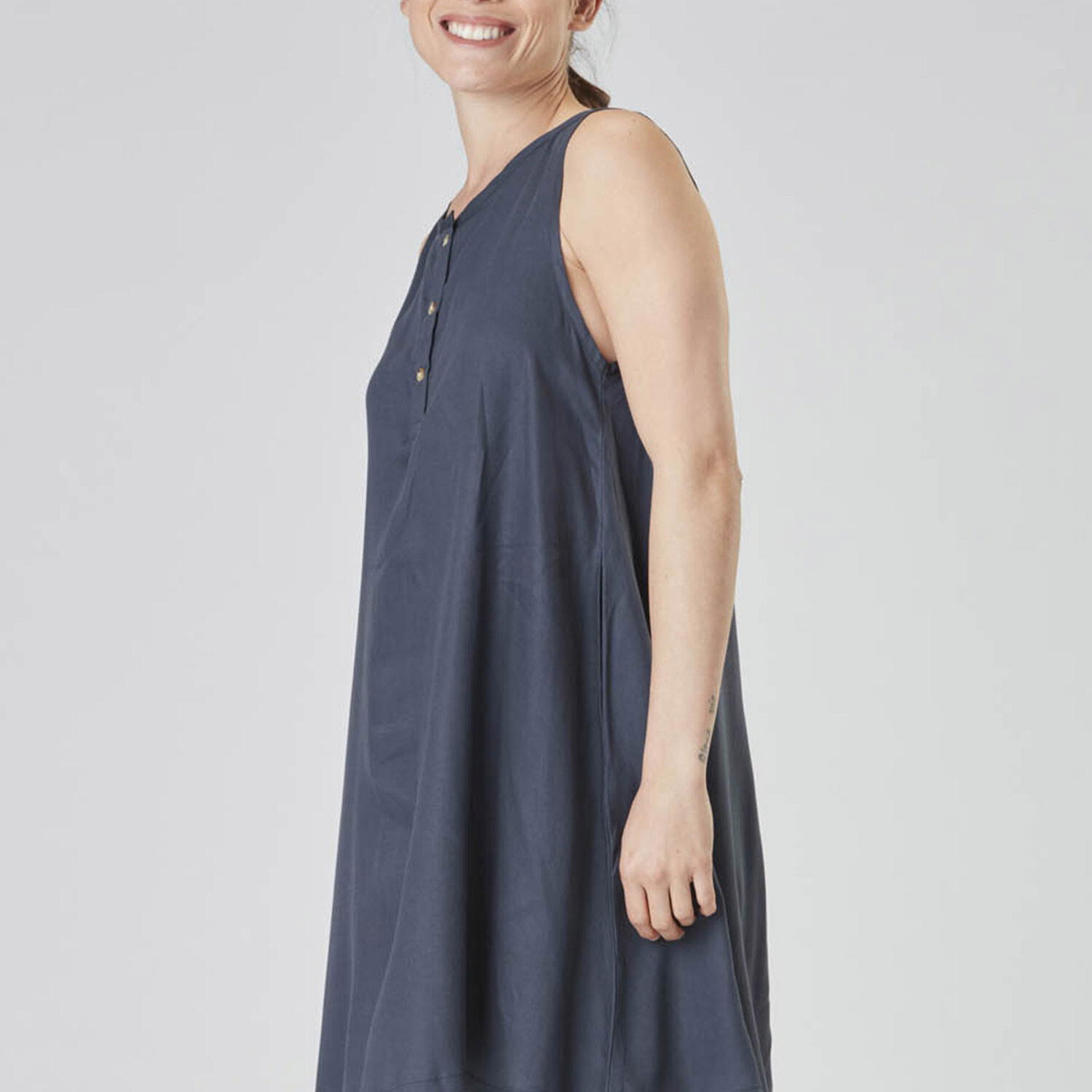 LORNA DRESS Dark Blue