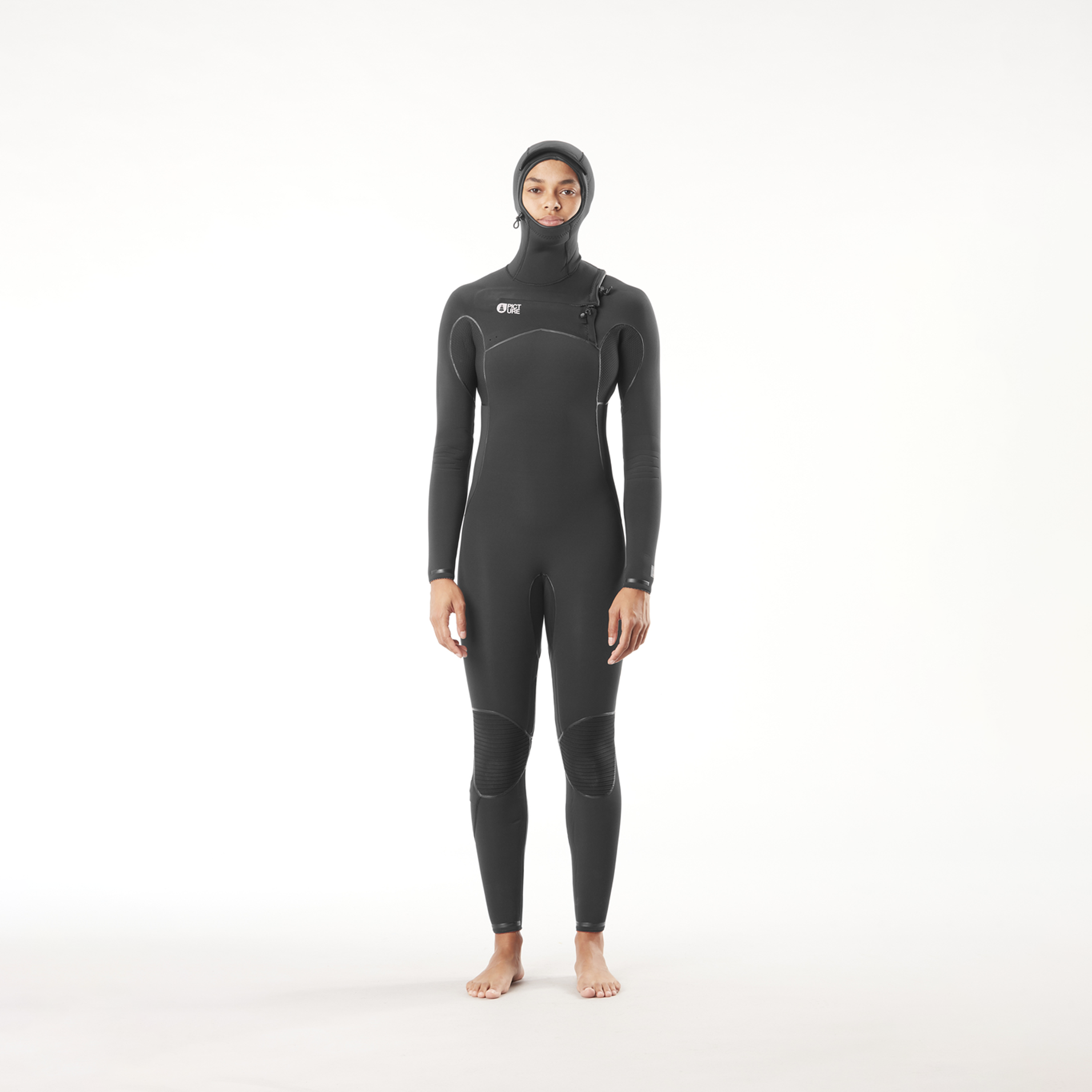 DOME W 5/4 HOOD FZ Black