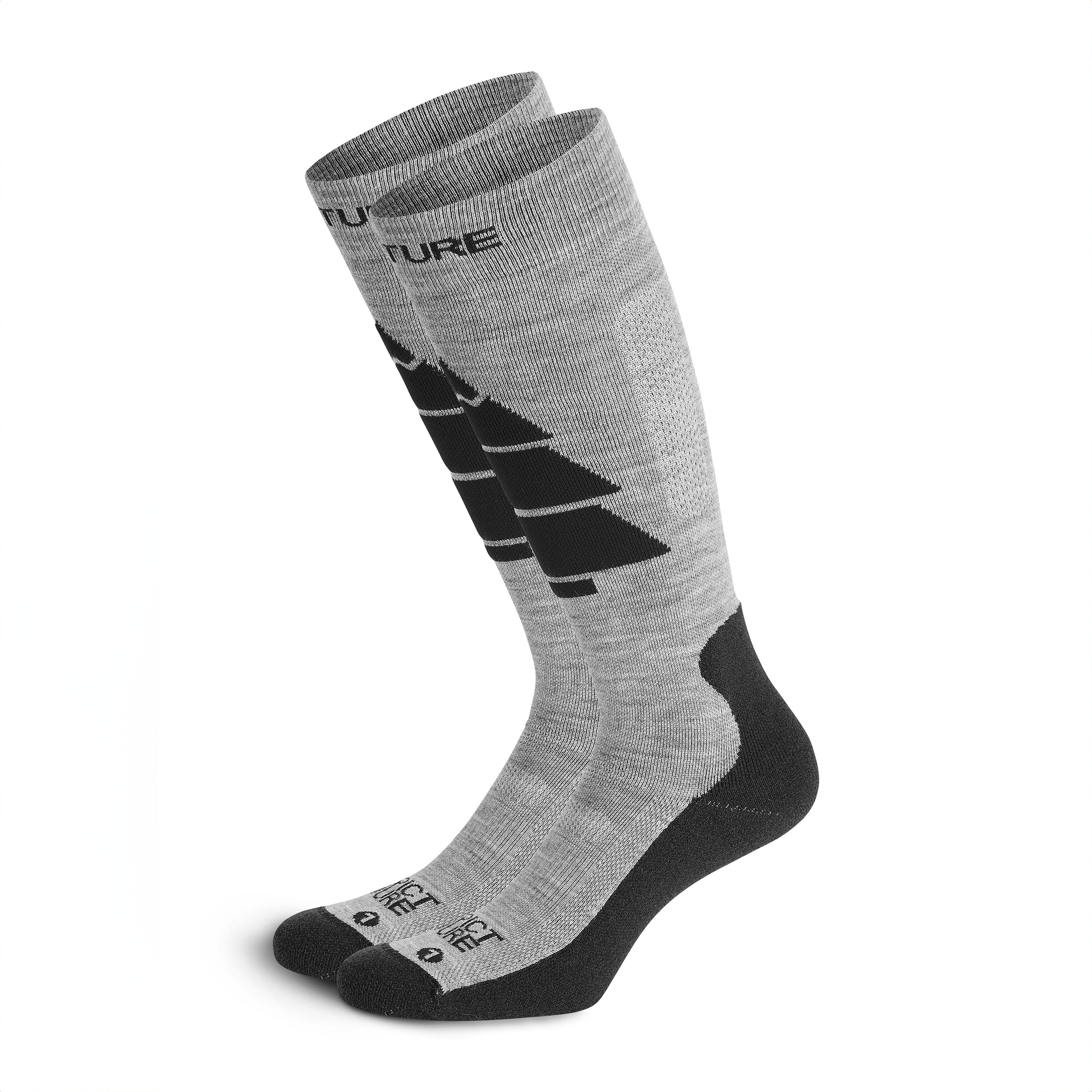 WOOLING SKI SOCKS Grey Melange