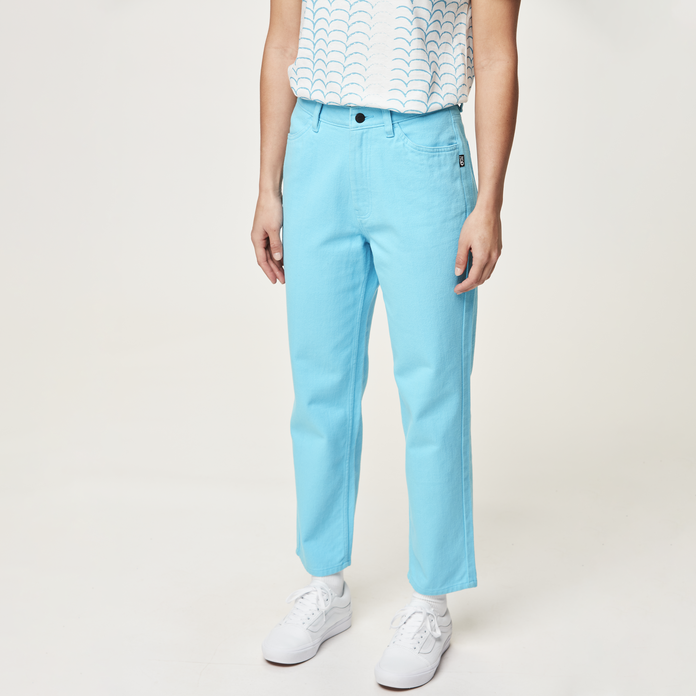 Bottoms COTAGO DRILL PANTS Norse Blue