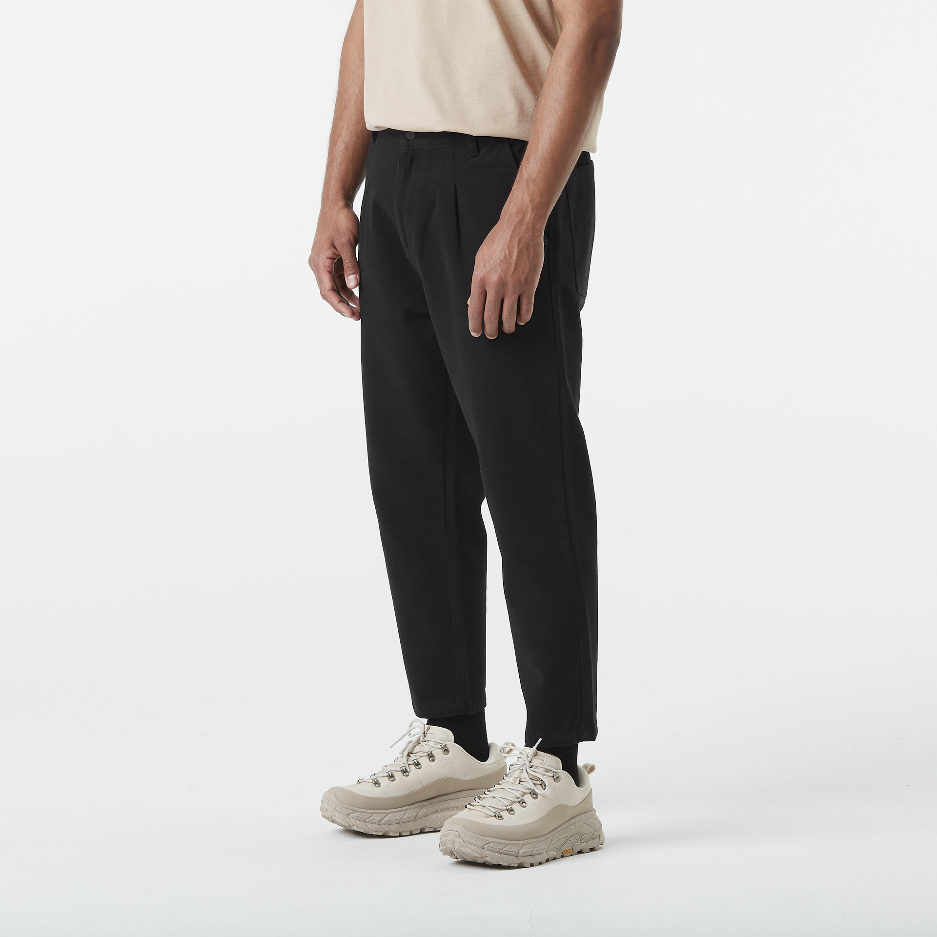 Homme SKALAR PANTS Black Washed
