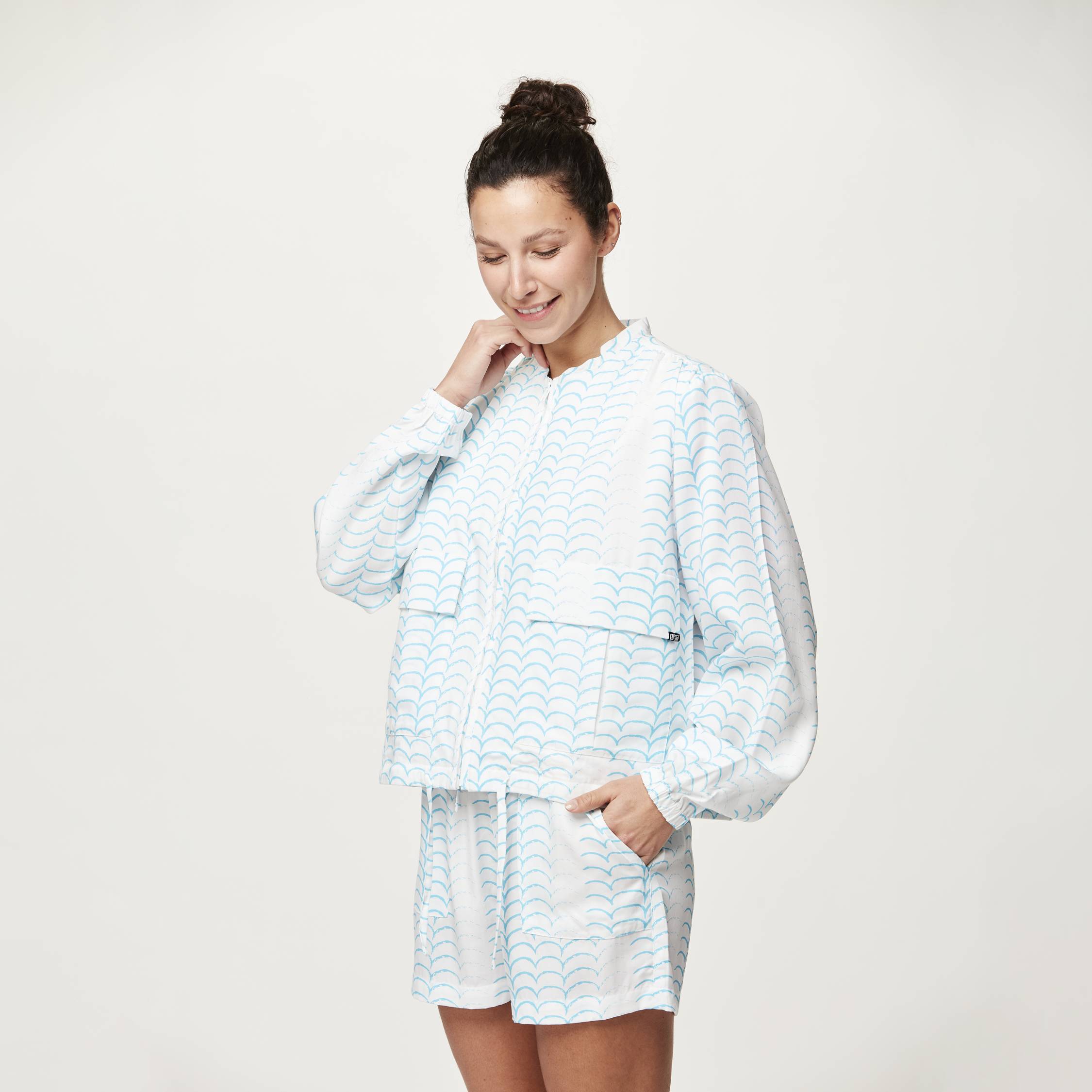 Outlet MADELEENE JKT Water Stripes Print