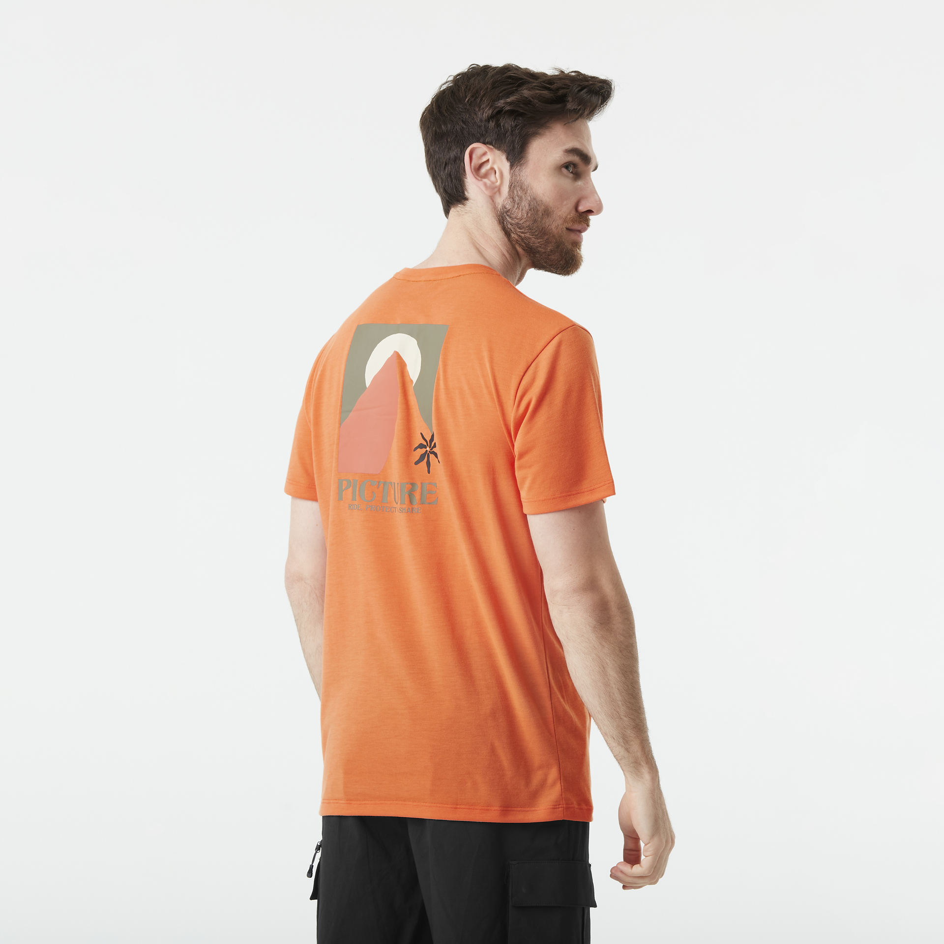 TIMONT SS URBAN TECH TEE Dusty Orange
