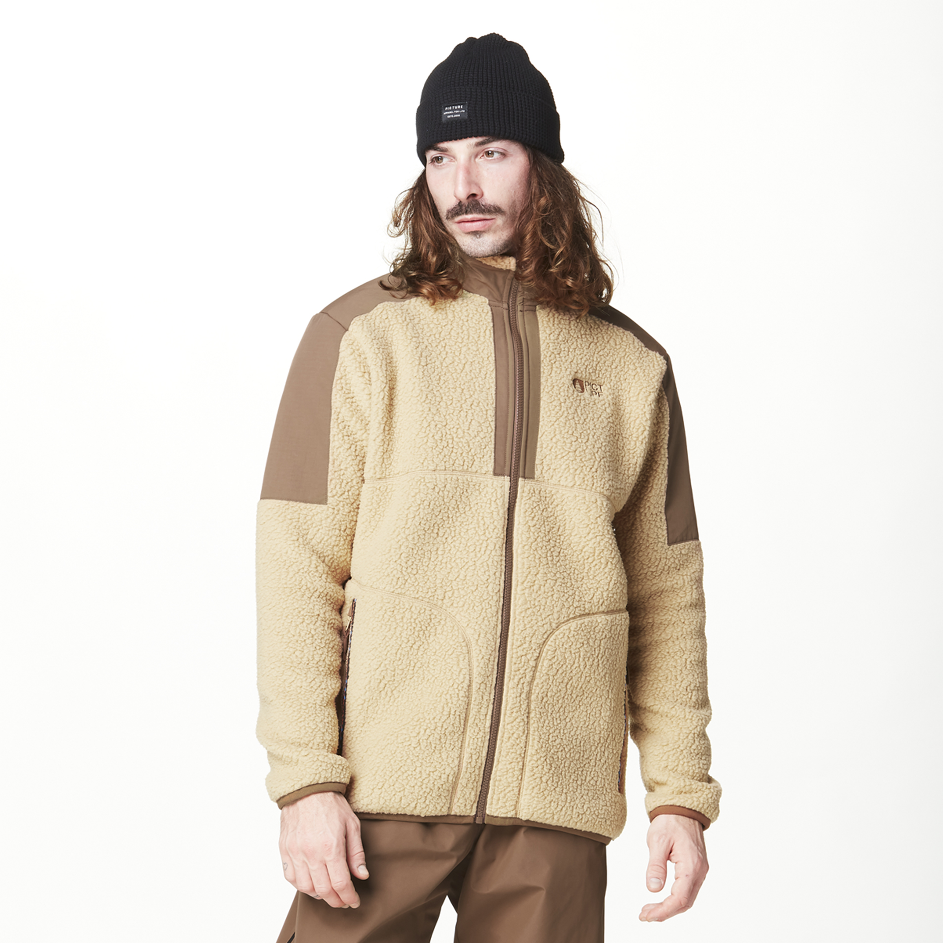 Outerwear Men ANTHARA FLEECE Cocoa Brown
