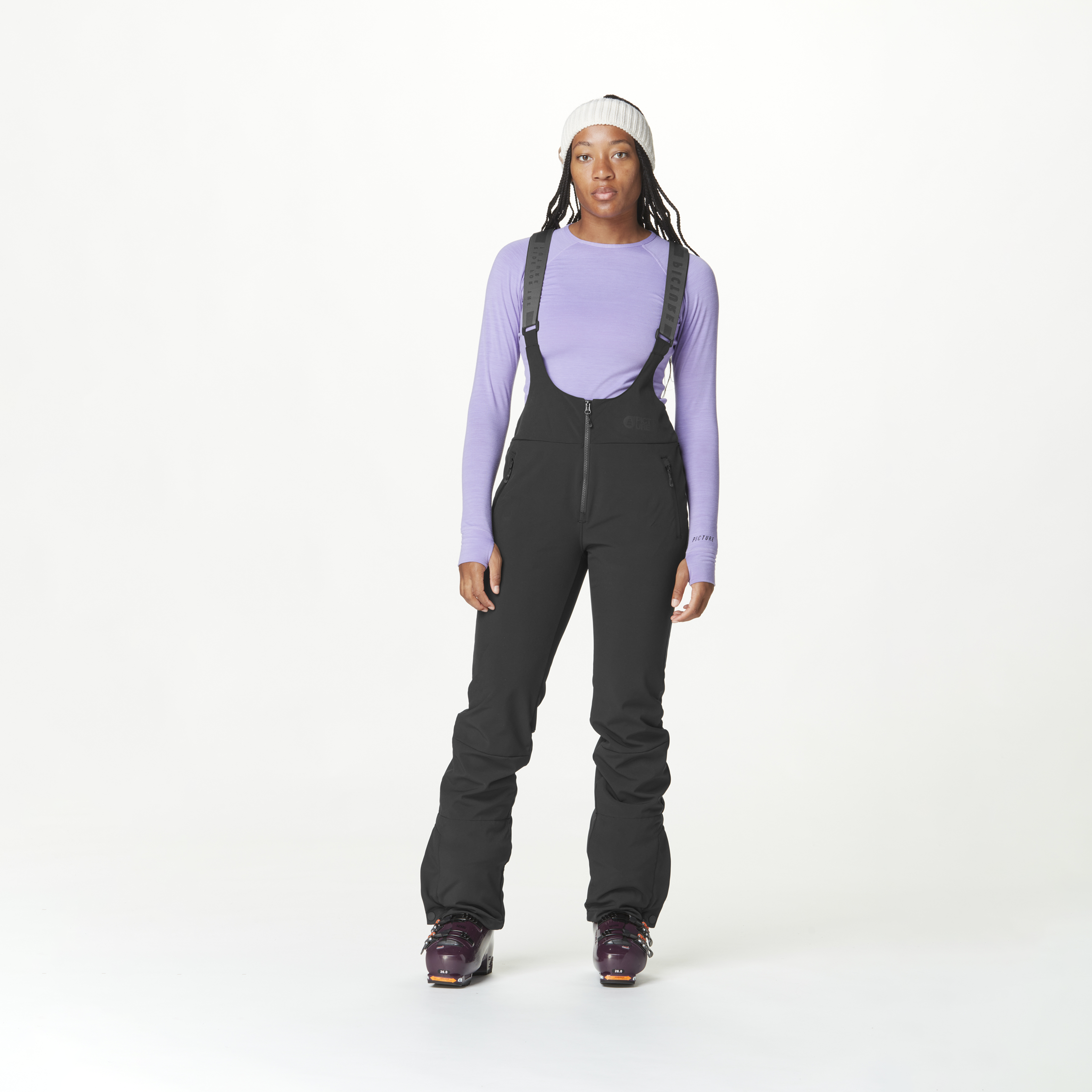 EYERI BIB PANTS Black