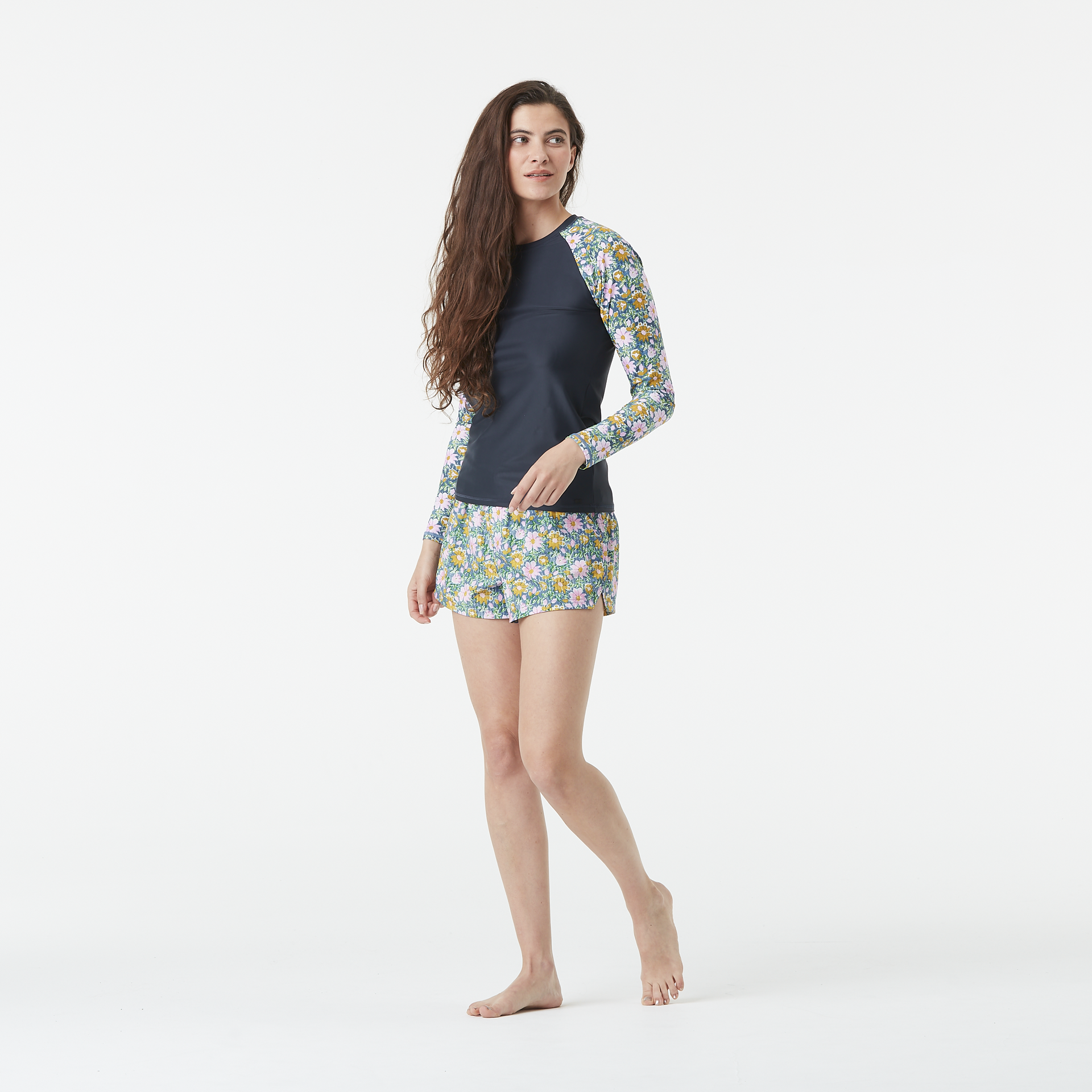 MOONBEE W LYCRA Myosotis Print