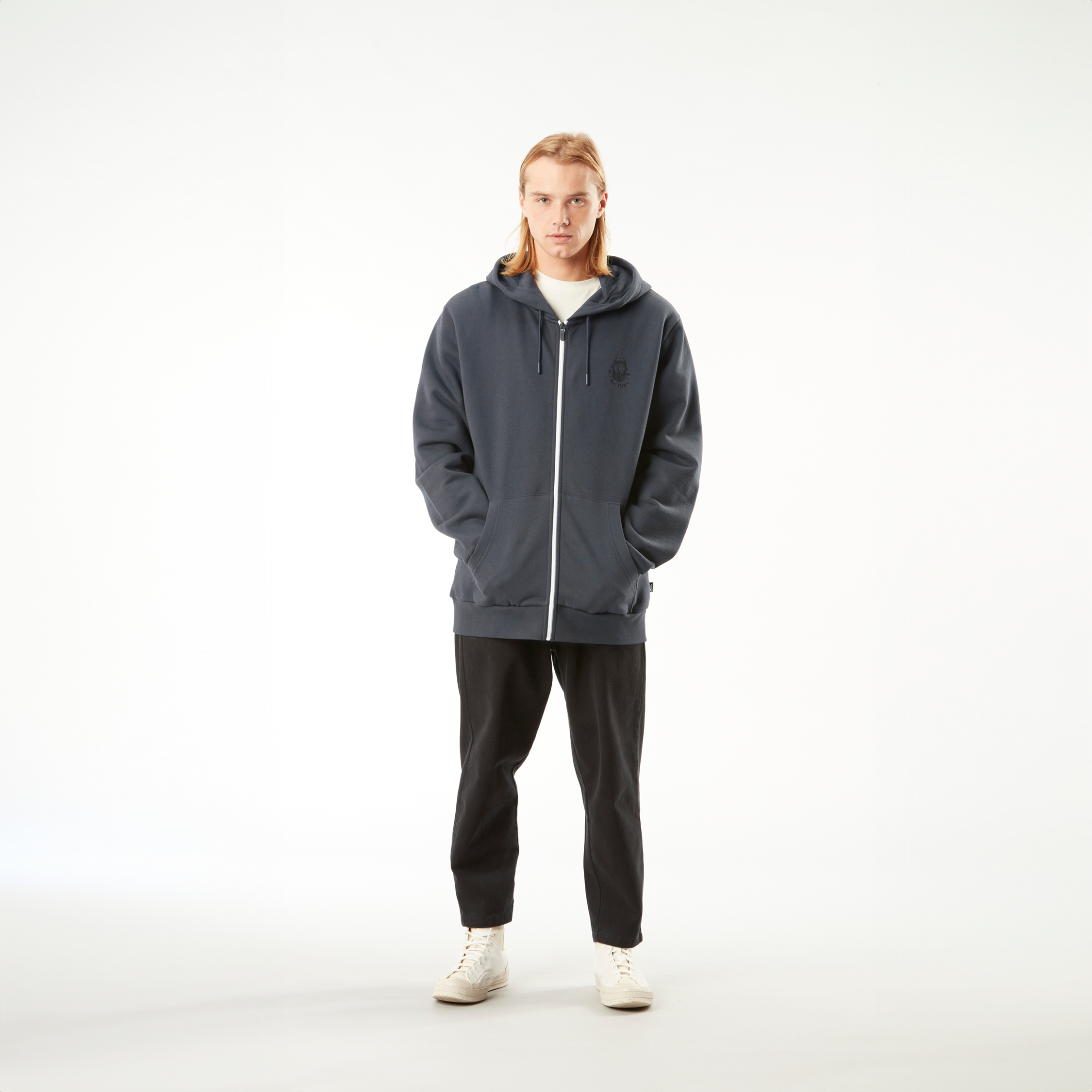 Activities CHEWKO ZIP HOODIE Dark Blue