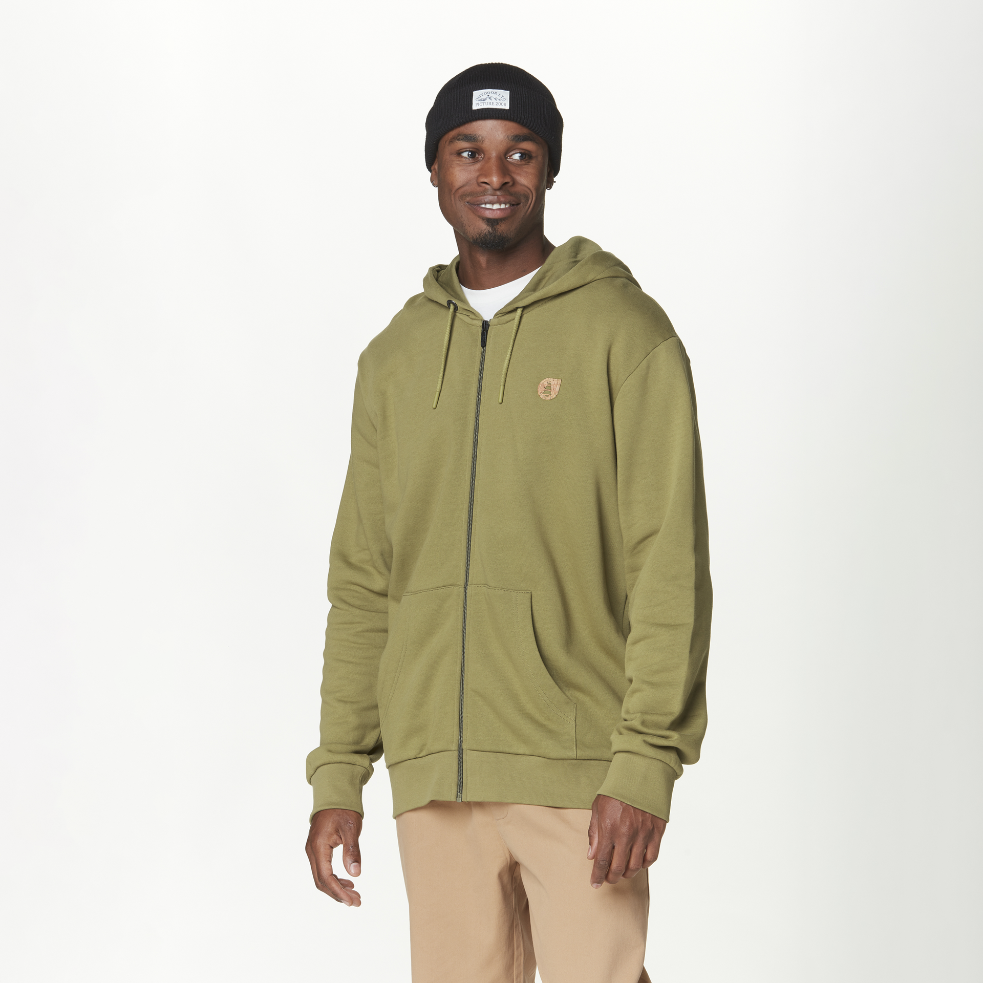 Sweats & Hoodies LIL CORK ZIP HOODIE Army Green