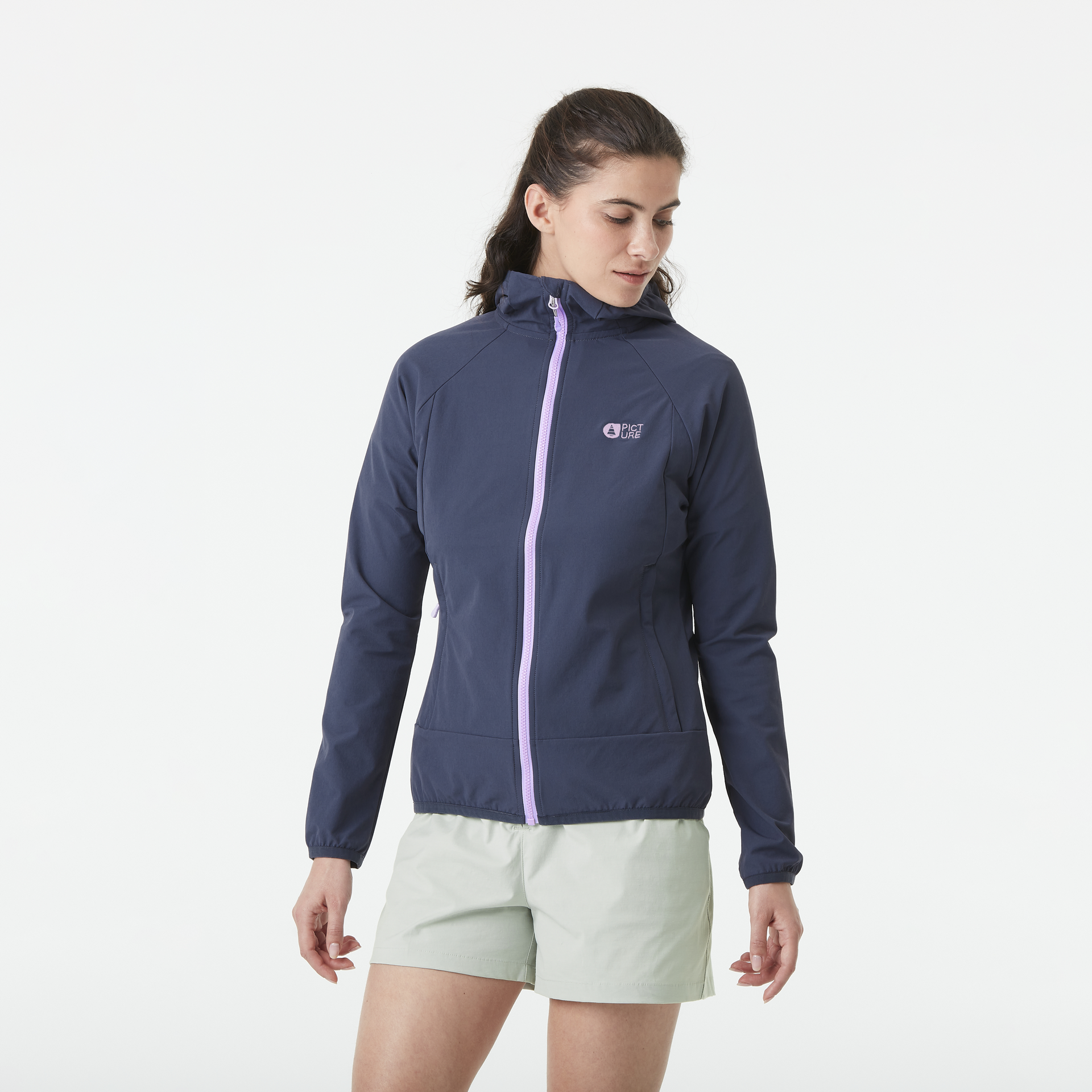 Hiking OUTIF W SOFTSHELL JKT Odyssey Gray