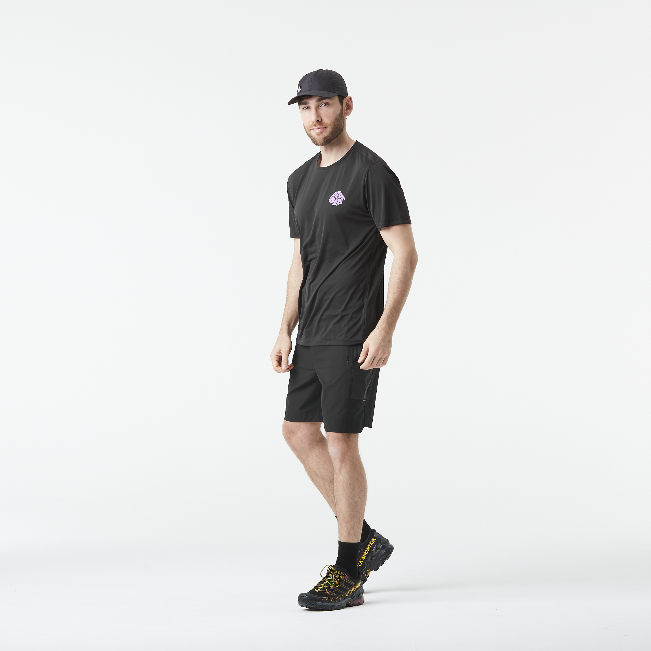 TRAVIS TECH TEE Black