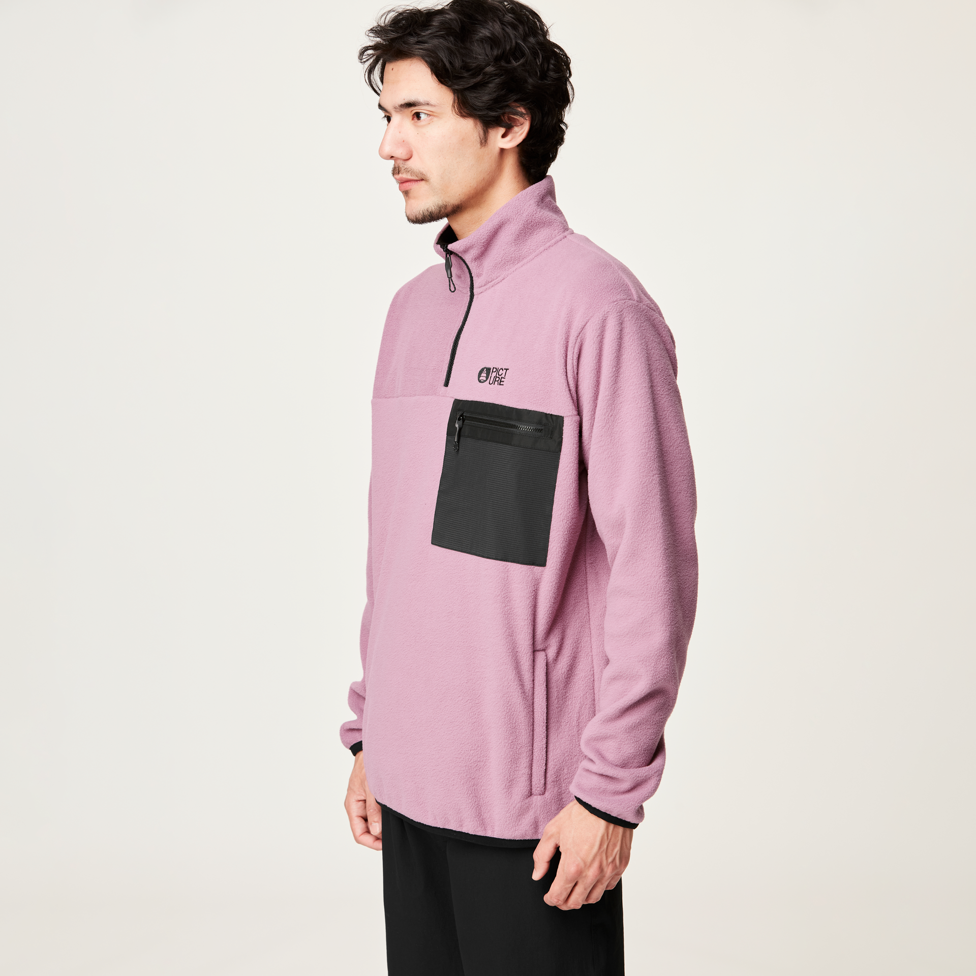 Midlayers MATHEW 1/4 TECH FLEECE Grapeade