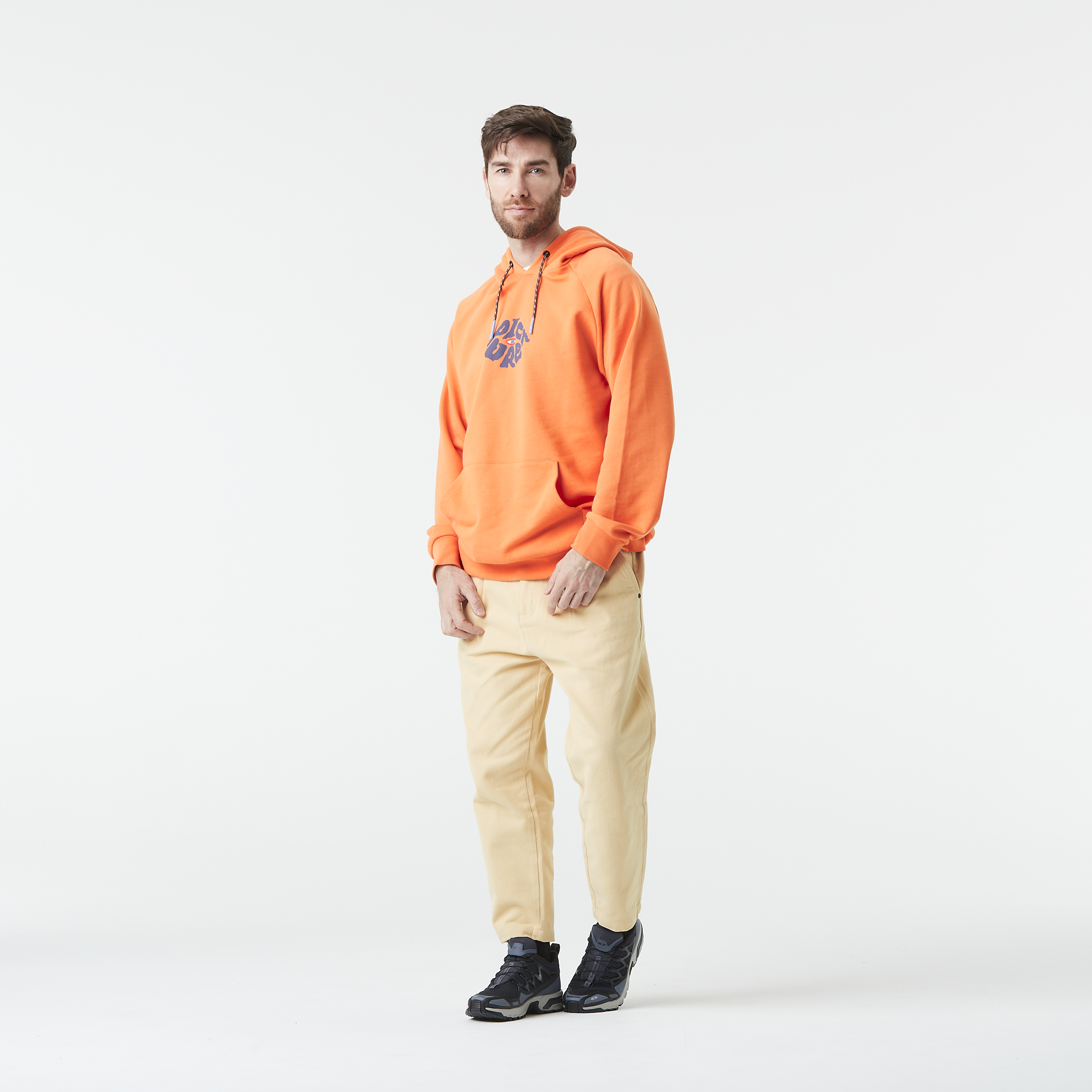 THRU EYE HOODIE Dusty Orange