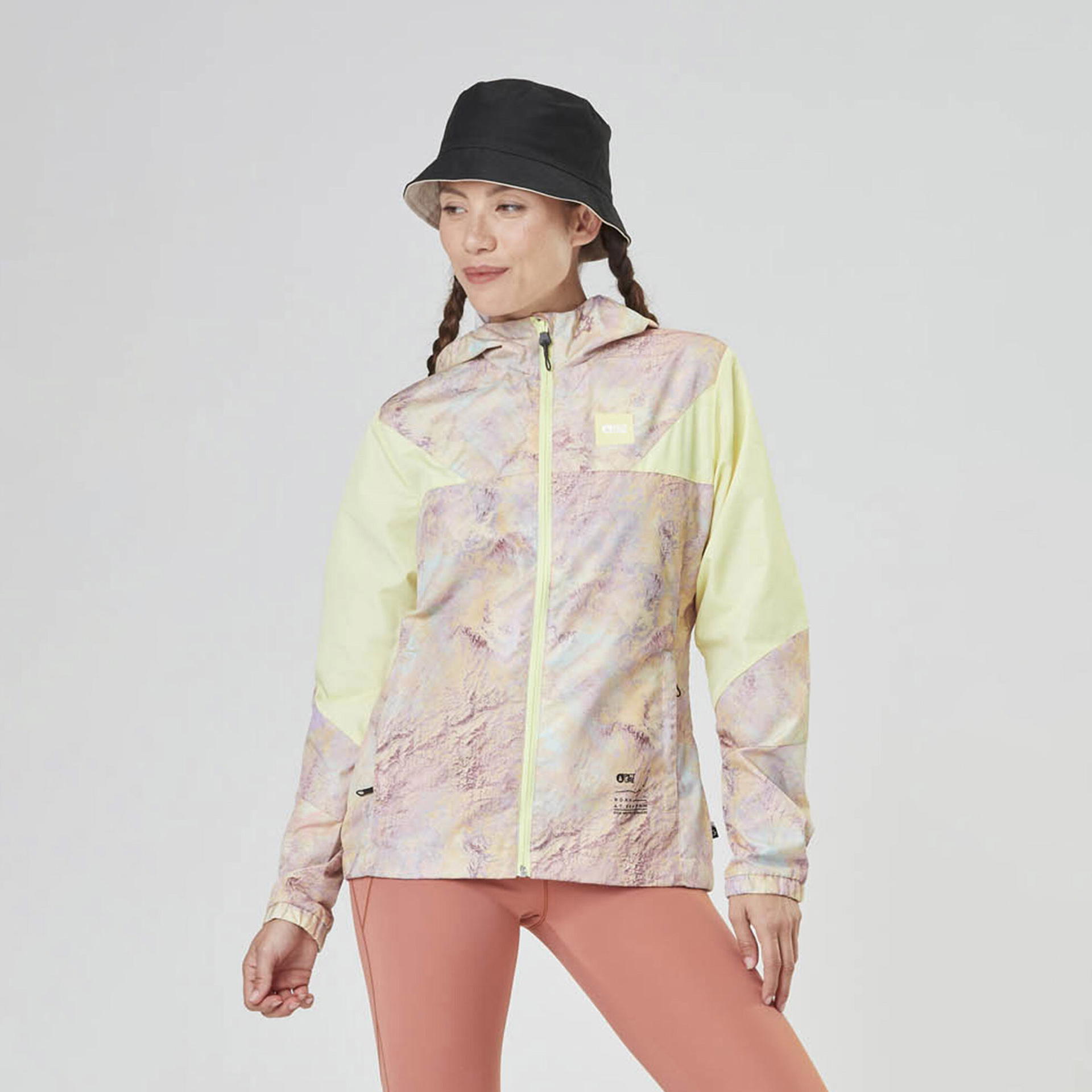 Winddichte trekkingjacken SCALE PRINTED JKT