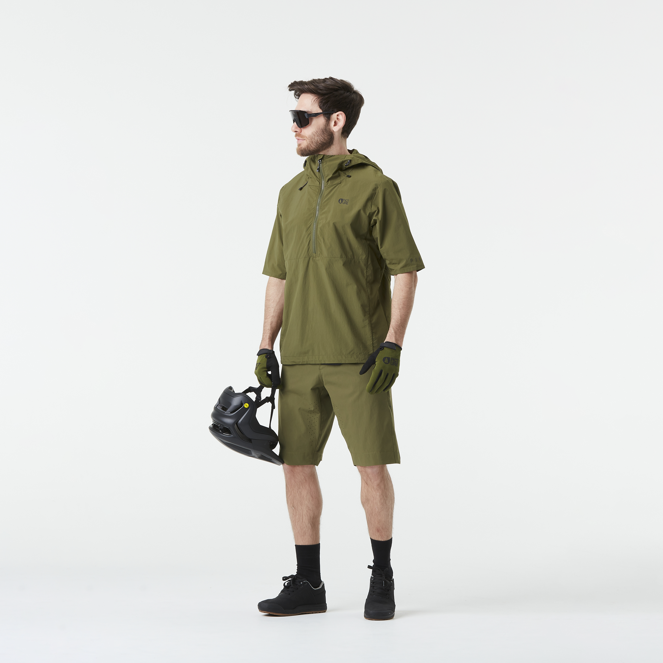 MTB jackets OPOTEM WINDBREAKER JKT Tobacco