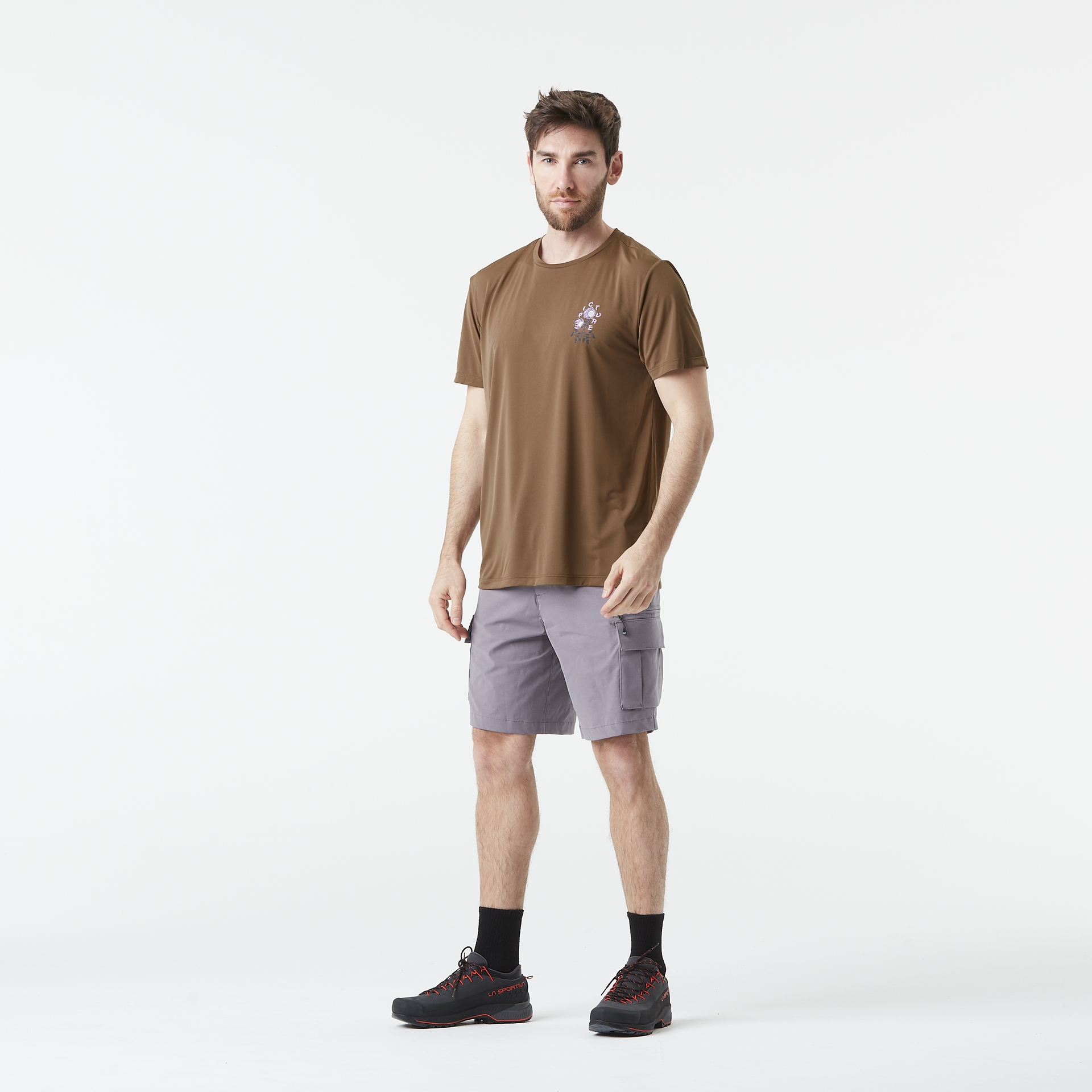 T-shirt de randonnée homme TRAVIS TECH Partridge