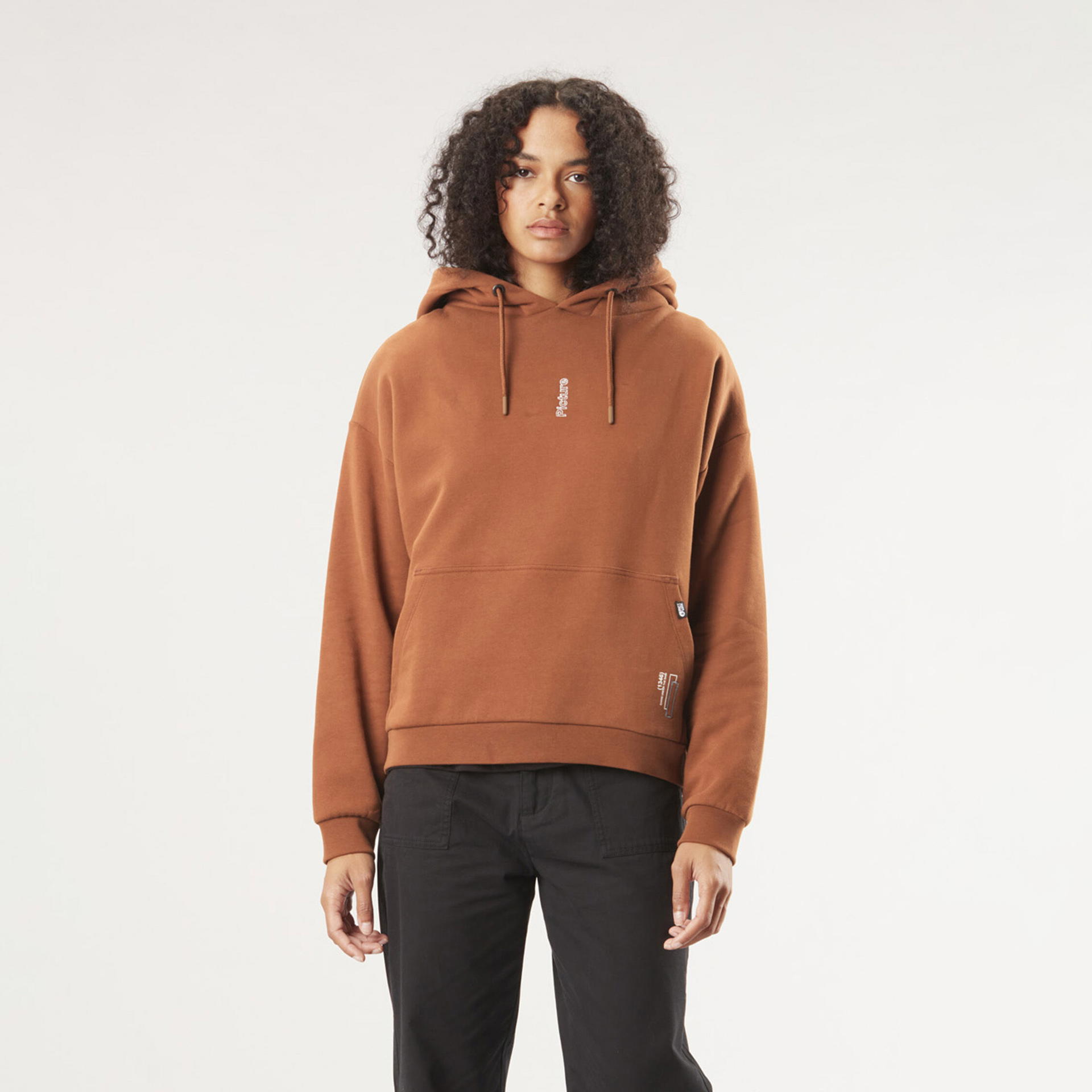 HOLLMA HOODIE 1/2 Chocolate Lab