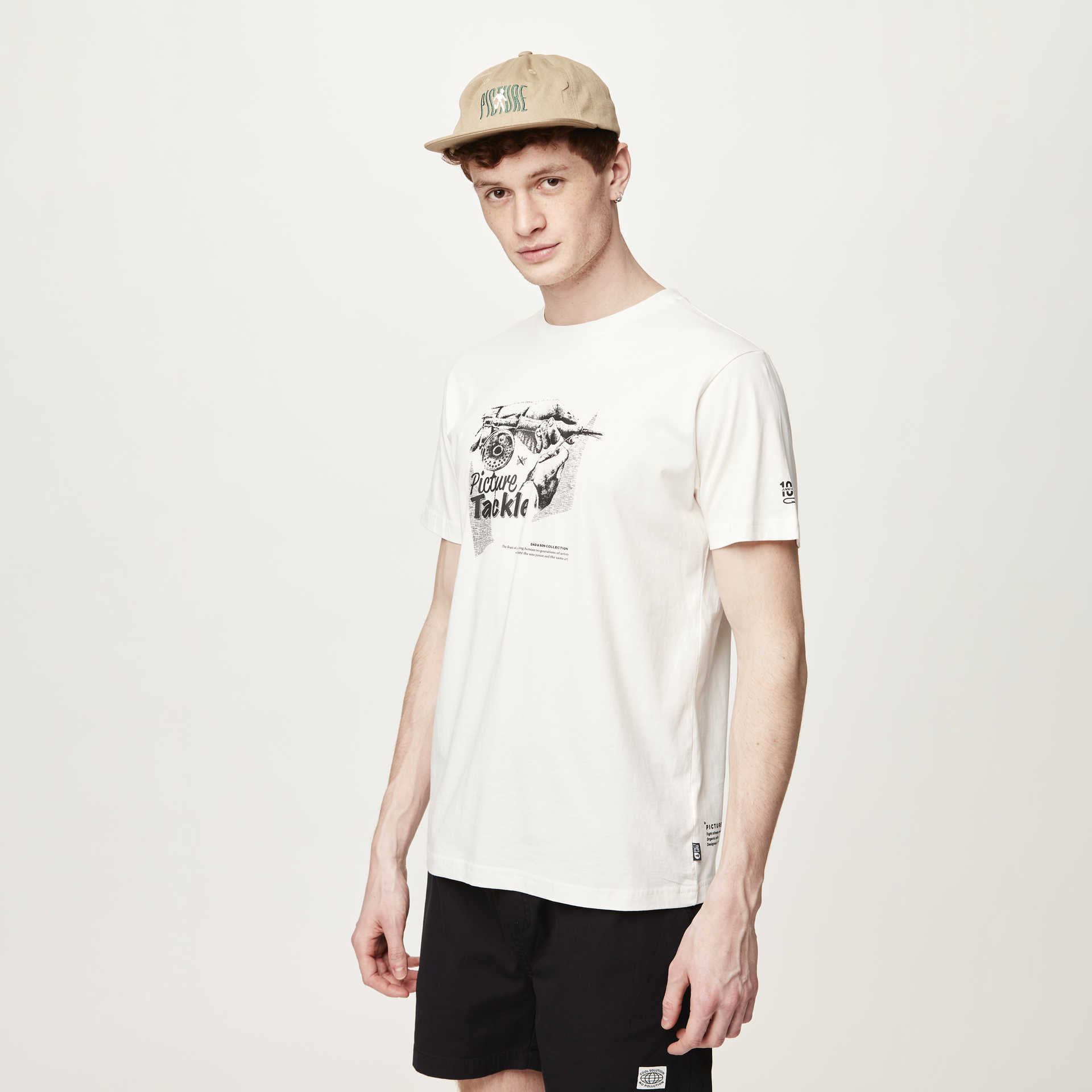 Outdoor lifestyle D&S TACKLE TEE Natural White