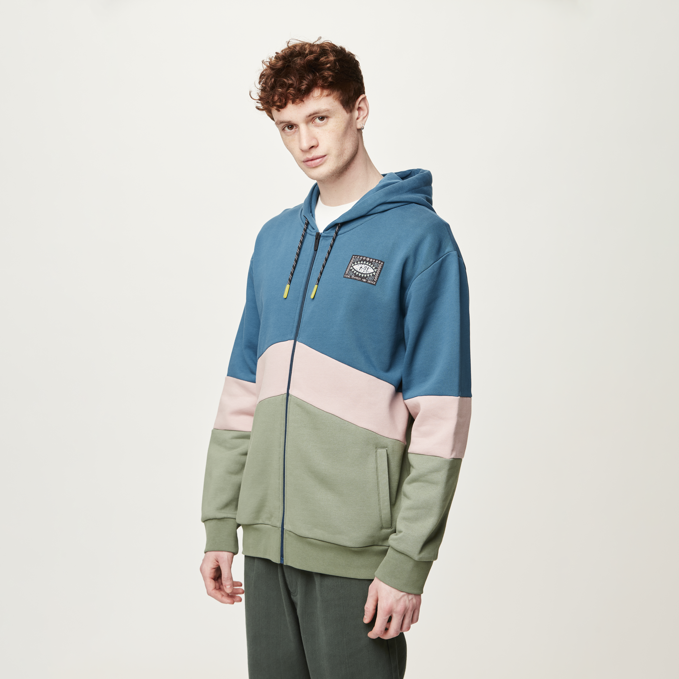 Sweats & hoodies KLOB ZIP HOODIE Roc Blue
