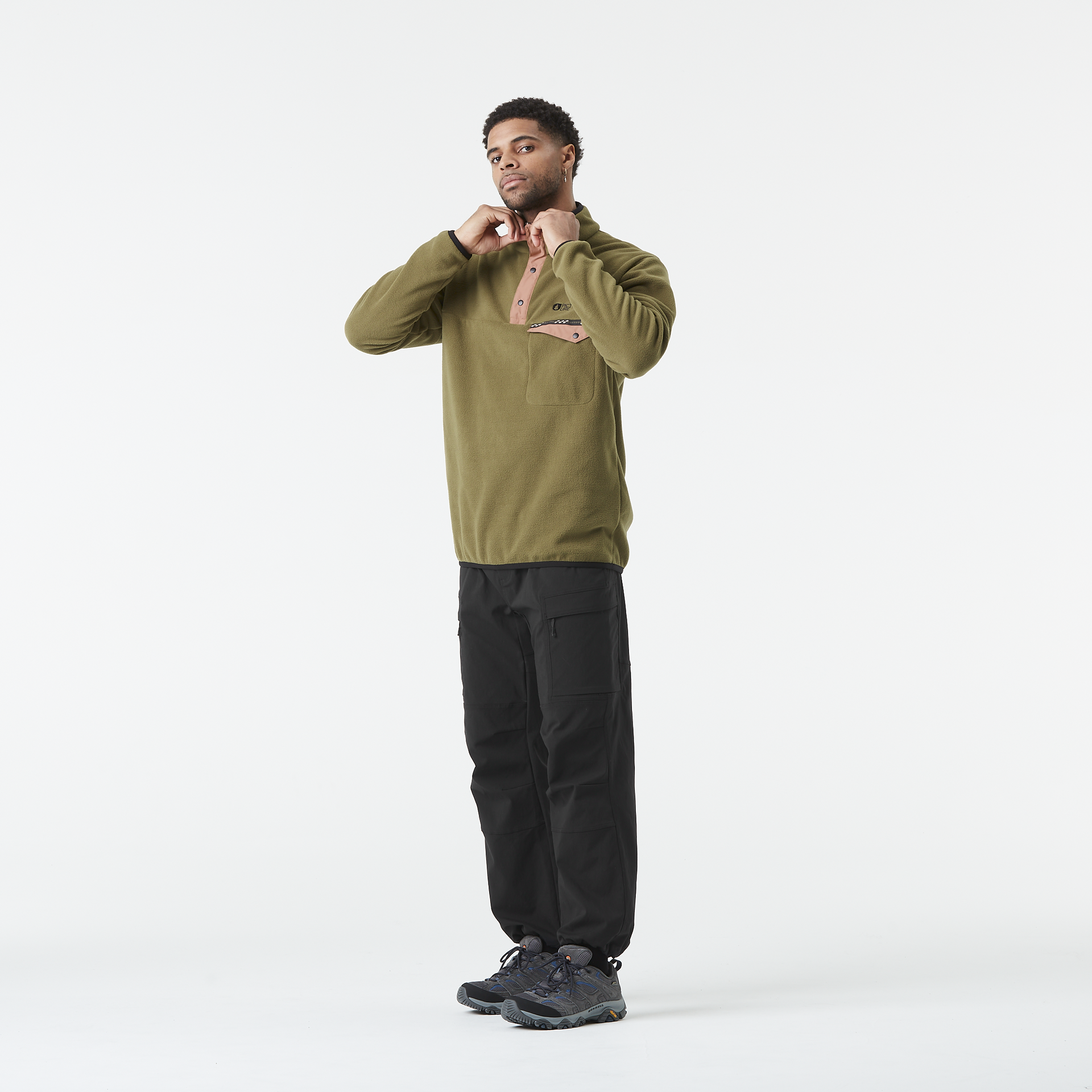 ARCCA 1/4 FLEECE Tobacco