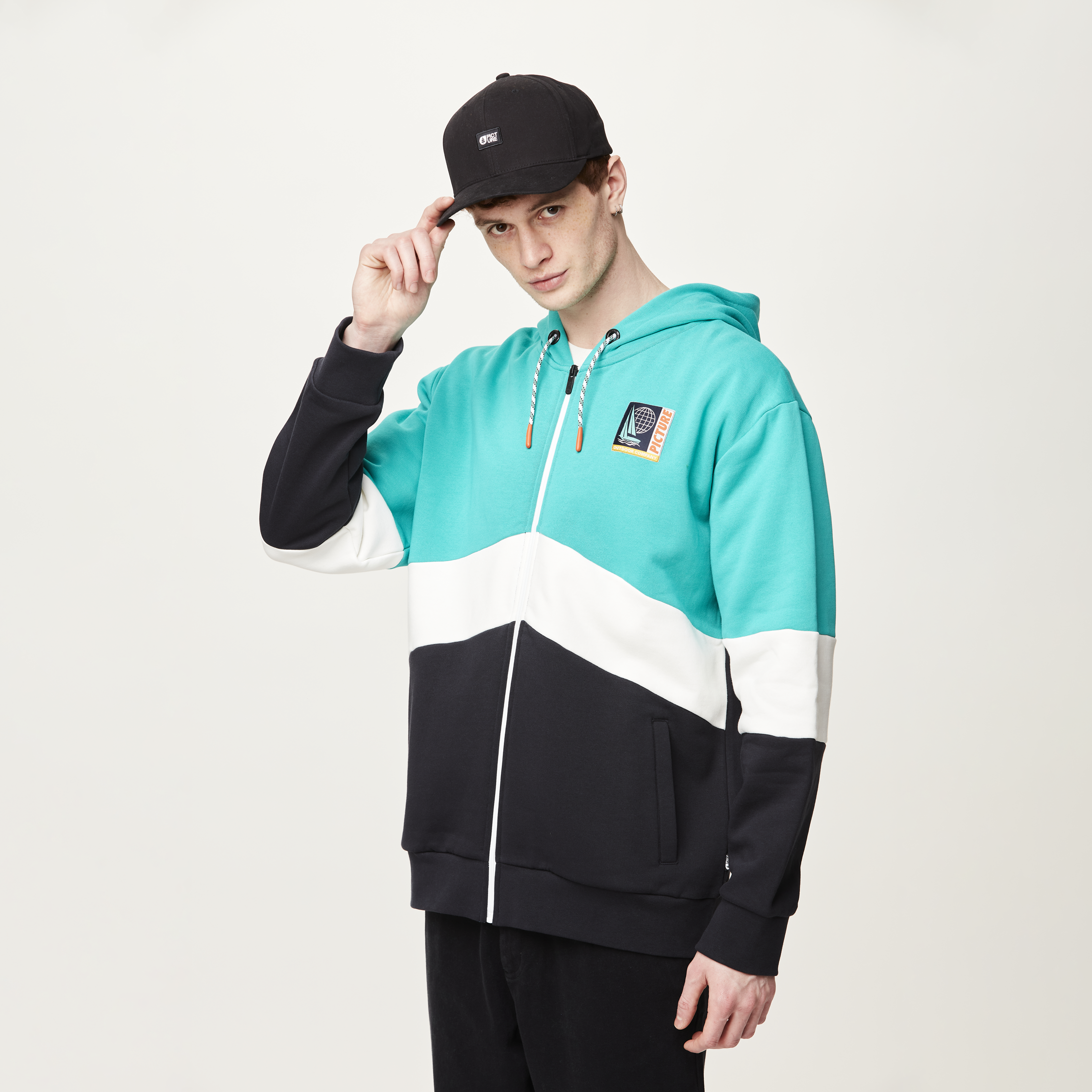 Men KLOB ZIP HOODIE Spectra Green