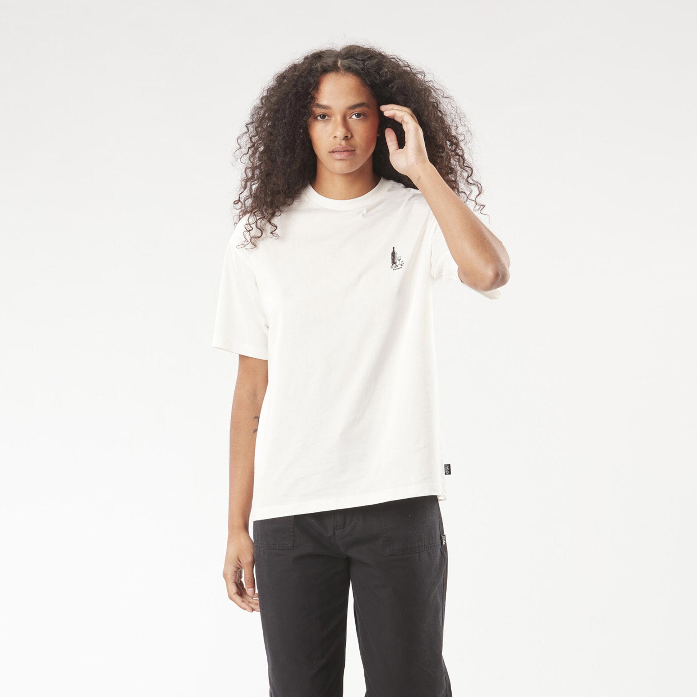 D&S WINERIDER TEE W White