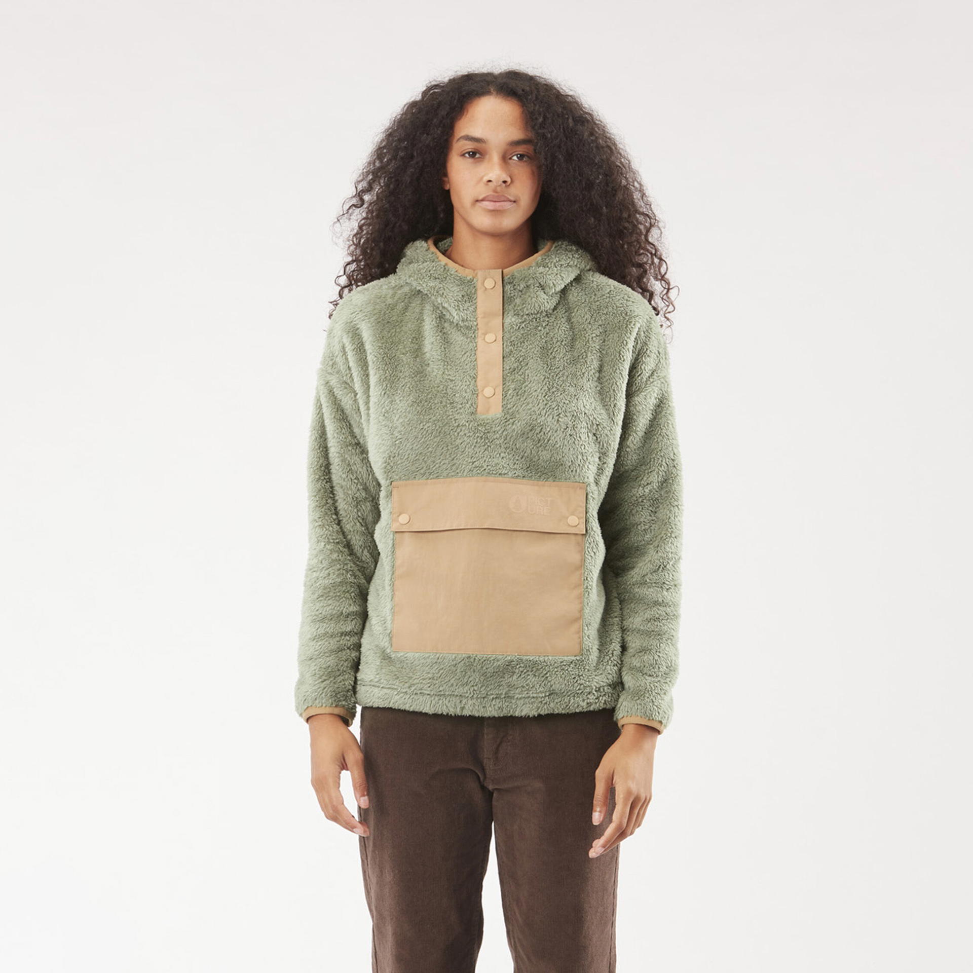 DARIE 1/4 FLEECE HOODIE
