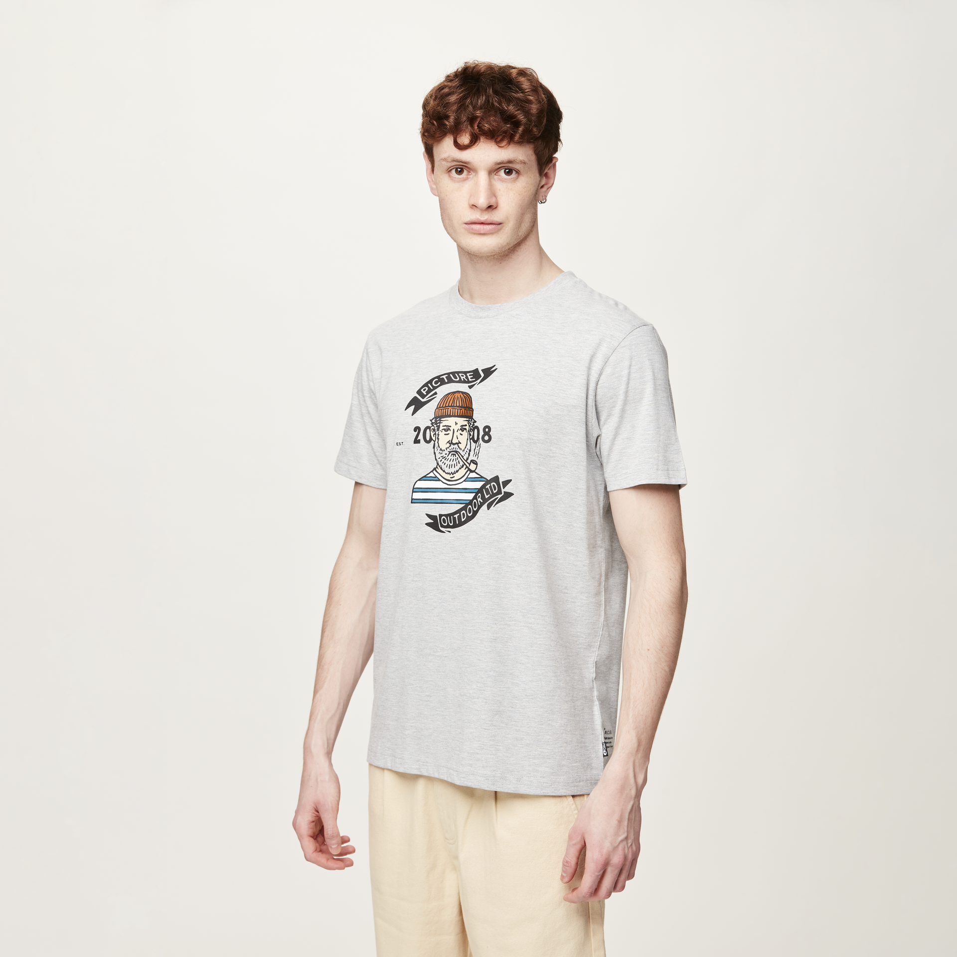 T-shirts CHUCHIE TEE Grey Melange