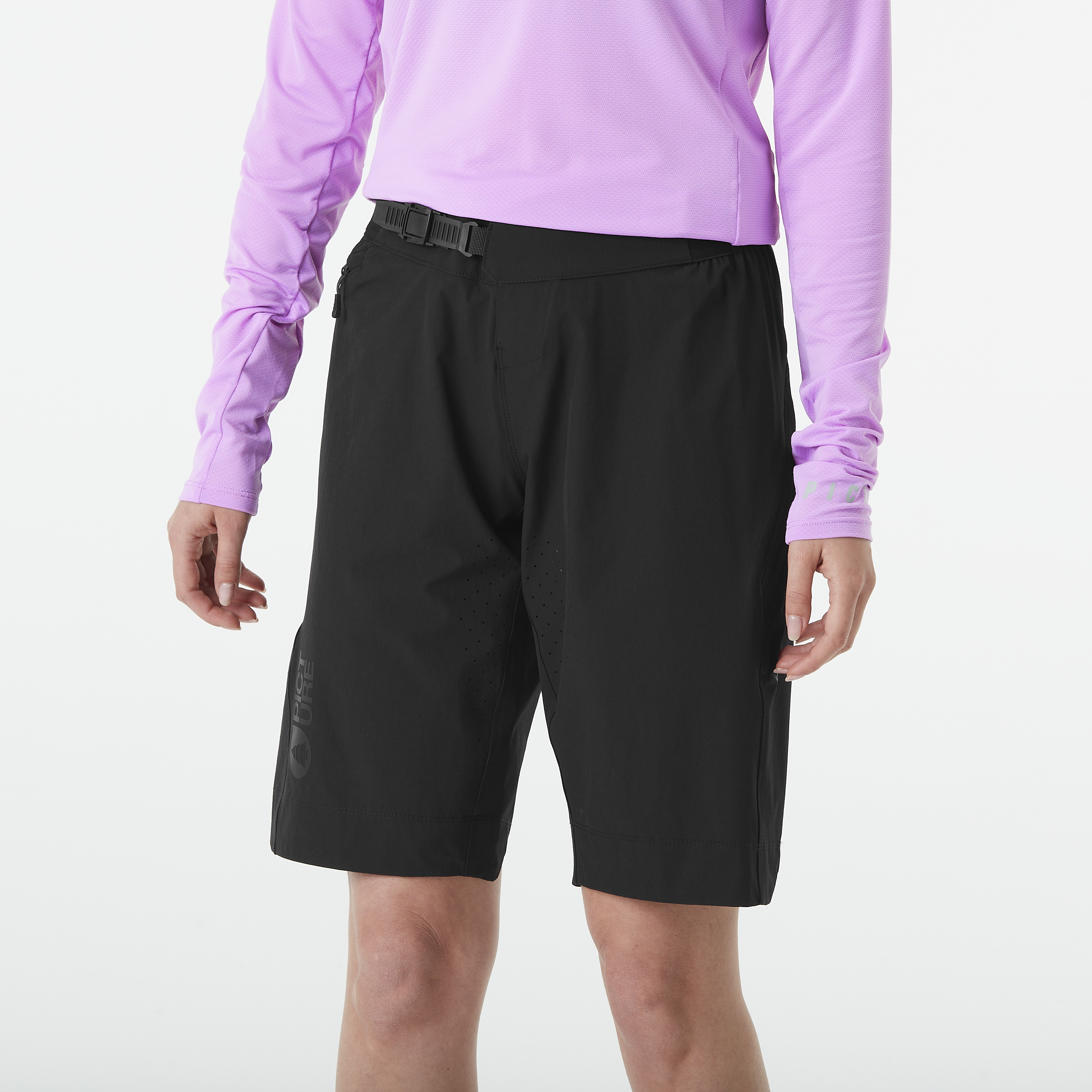 Technical shorts VELLIR STRETCH W SHORTS Black