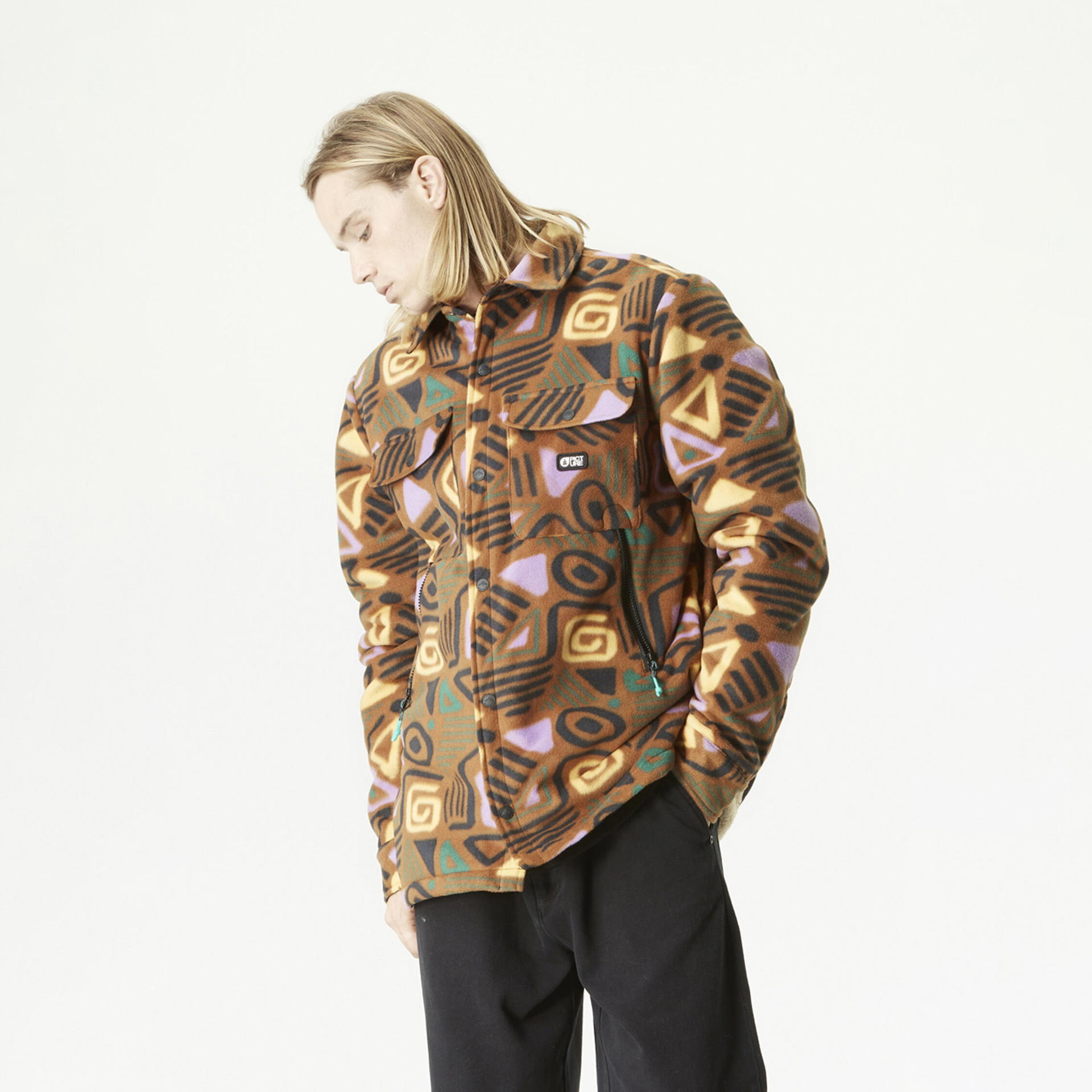 Outdoor lifestyle fleeces BEMIDJI JKT Gila print