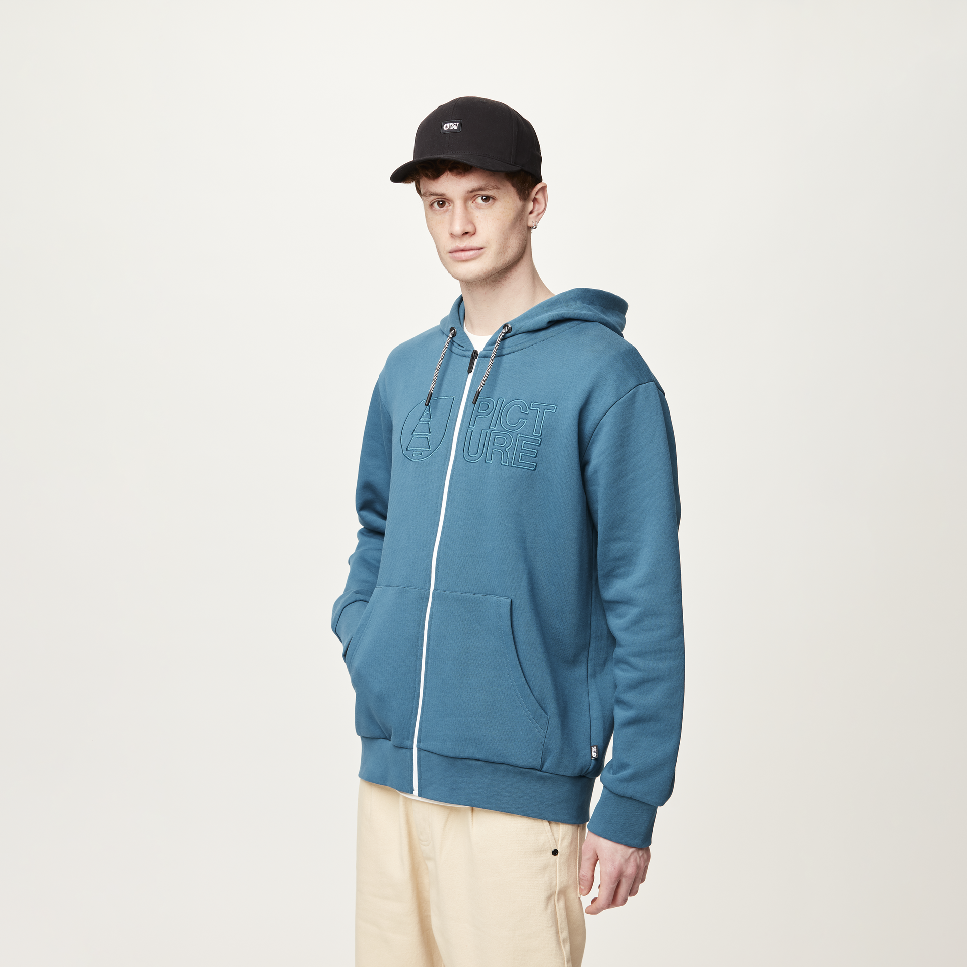 Sweats & pulls BASEMENT ZIP HOODIE Roc Blue