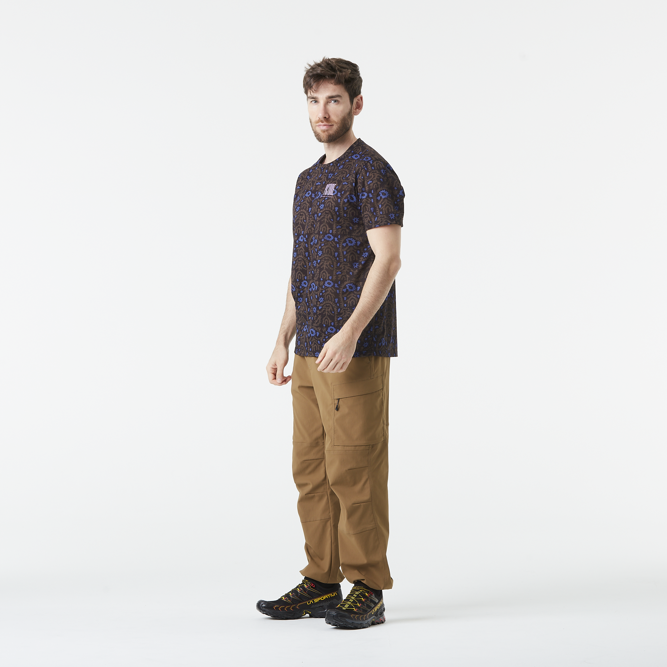 TIMONT PRINTED SS TECH T Ancolie Print