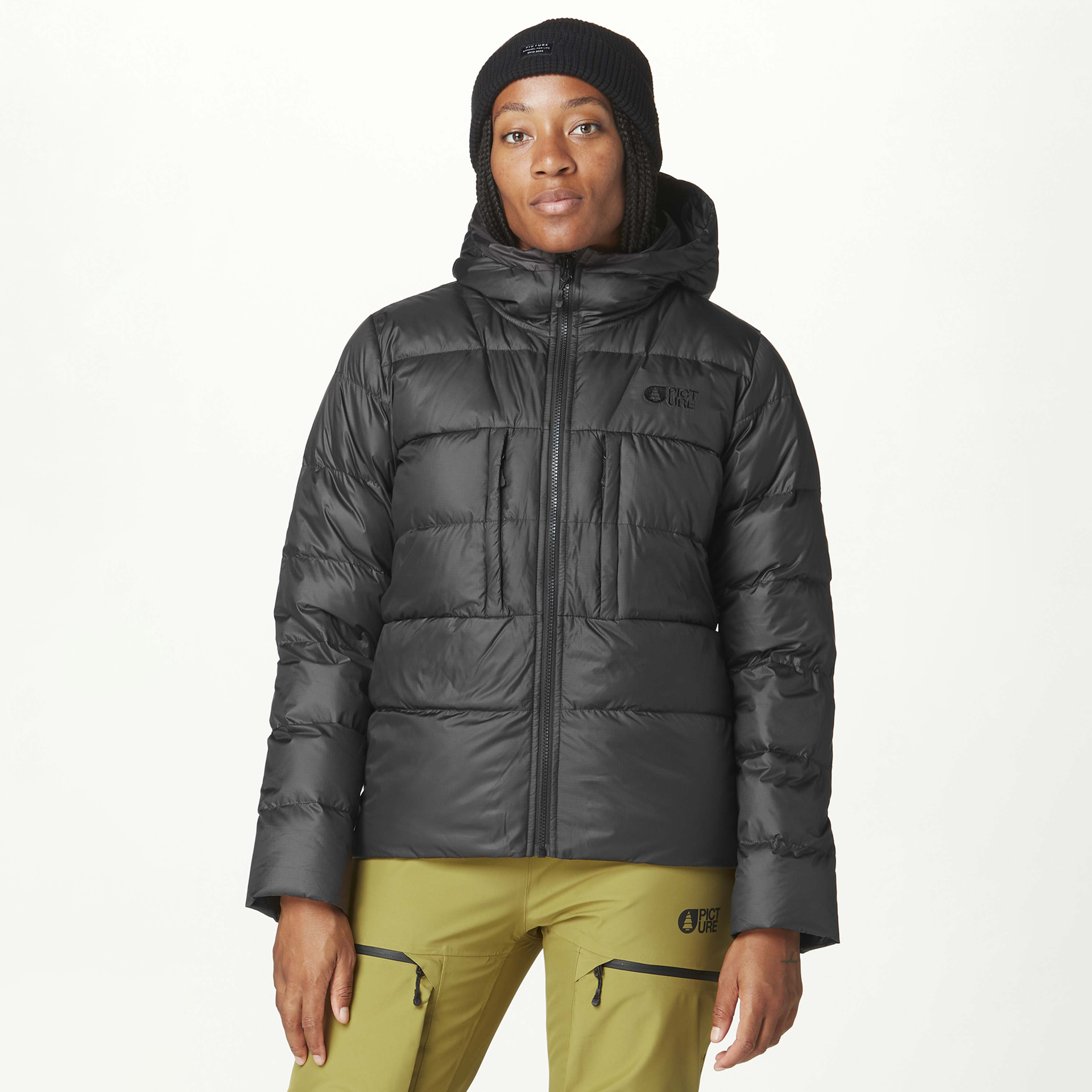 Midlayers HI PUFF DOWN W JKT Black
