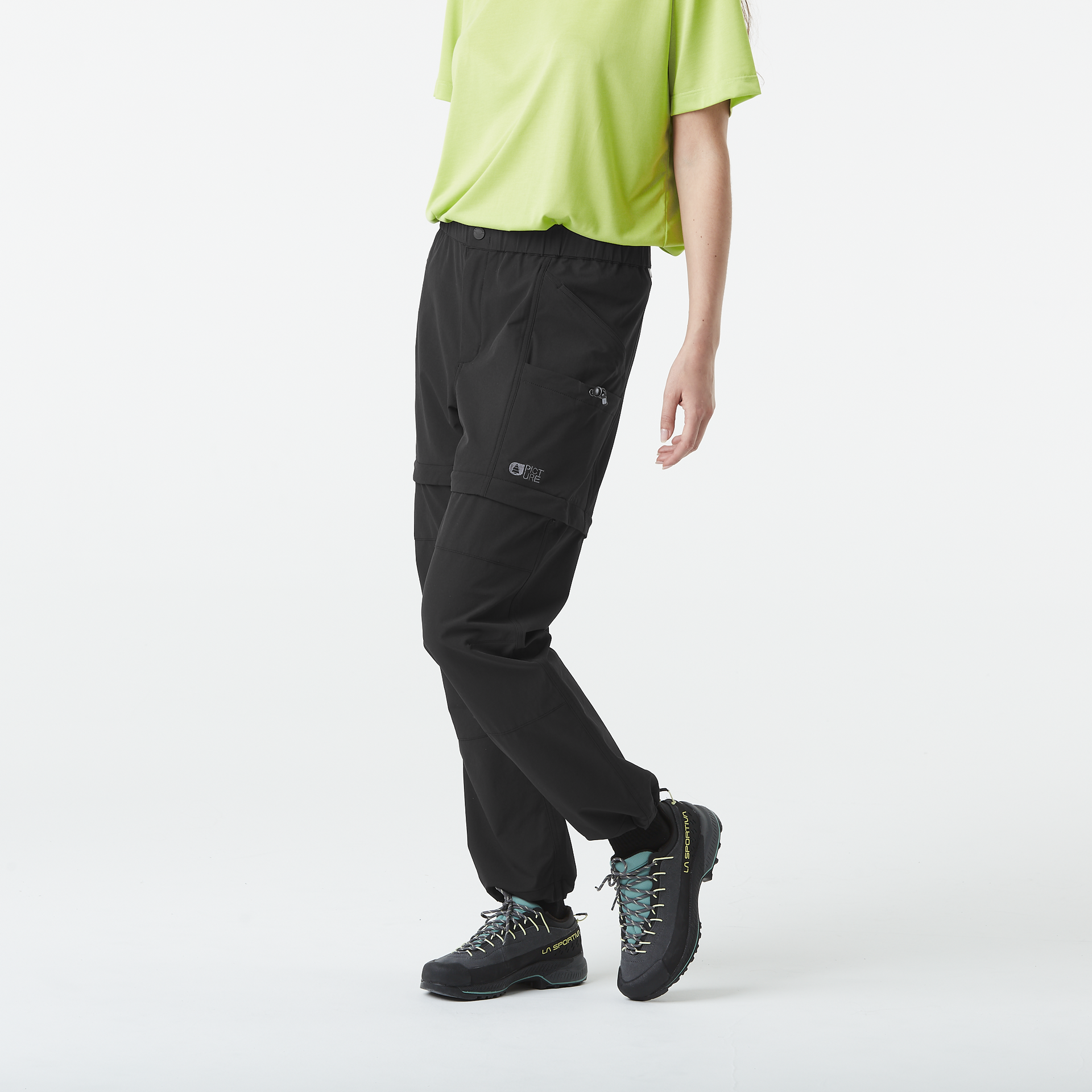 Neue Kollektion Frauen OUTIF W 2IN1 STRETCH PANT Black