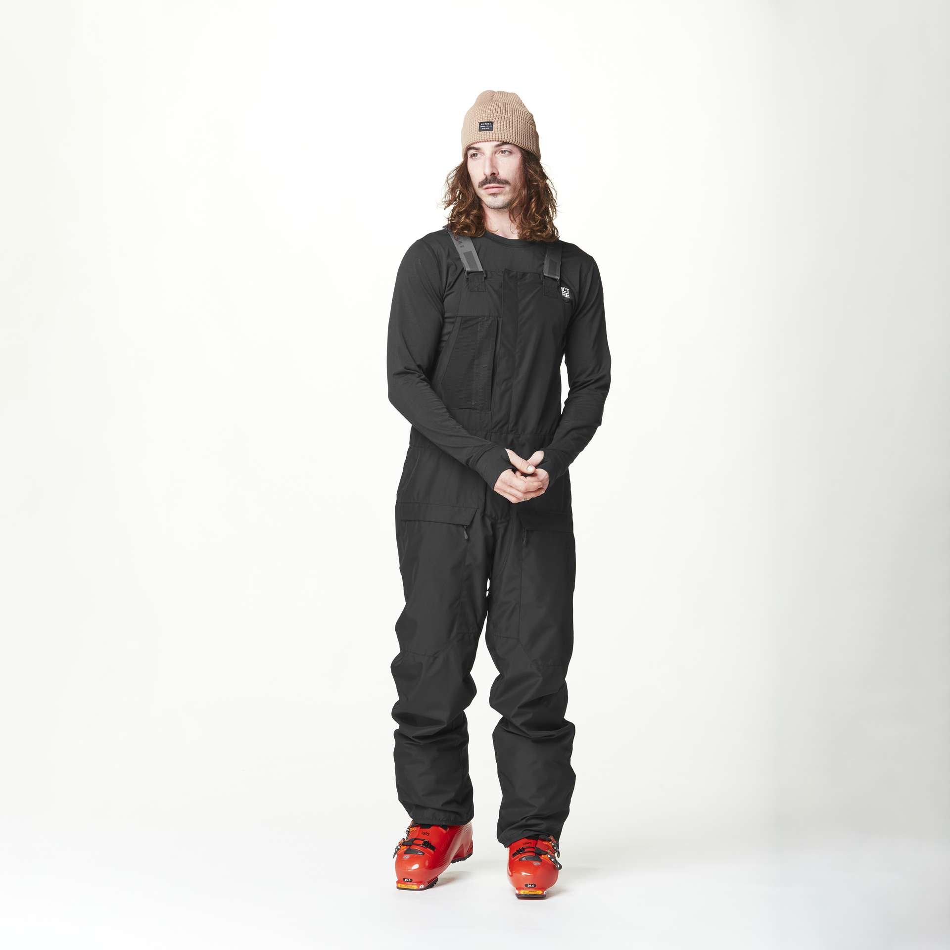 TESTY BIB PANTS Black