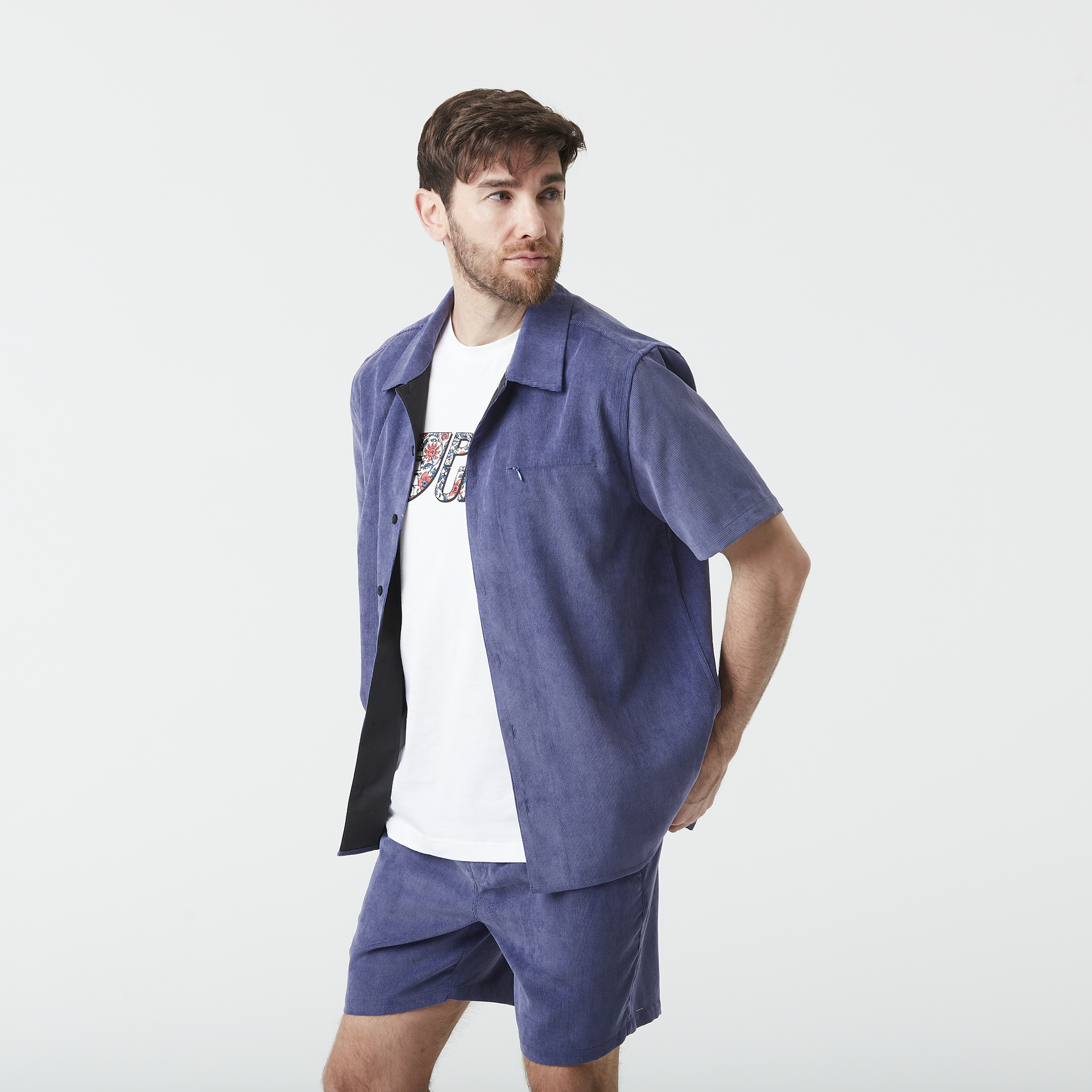 New collection men NOLLUR SHIRT Skipper Blue