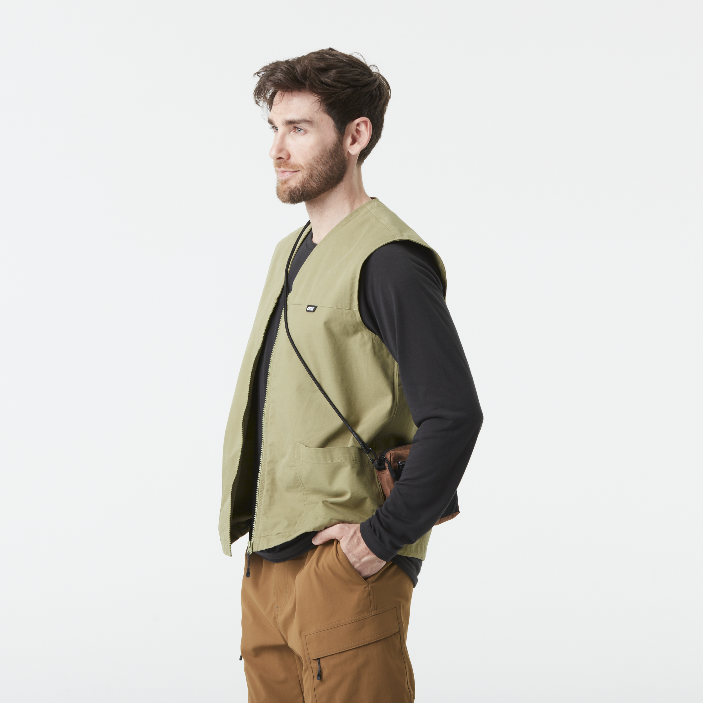 New collection men GUMAH VEST JKT Aloe