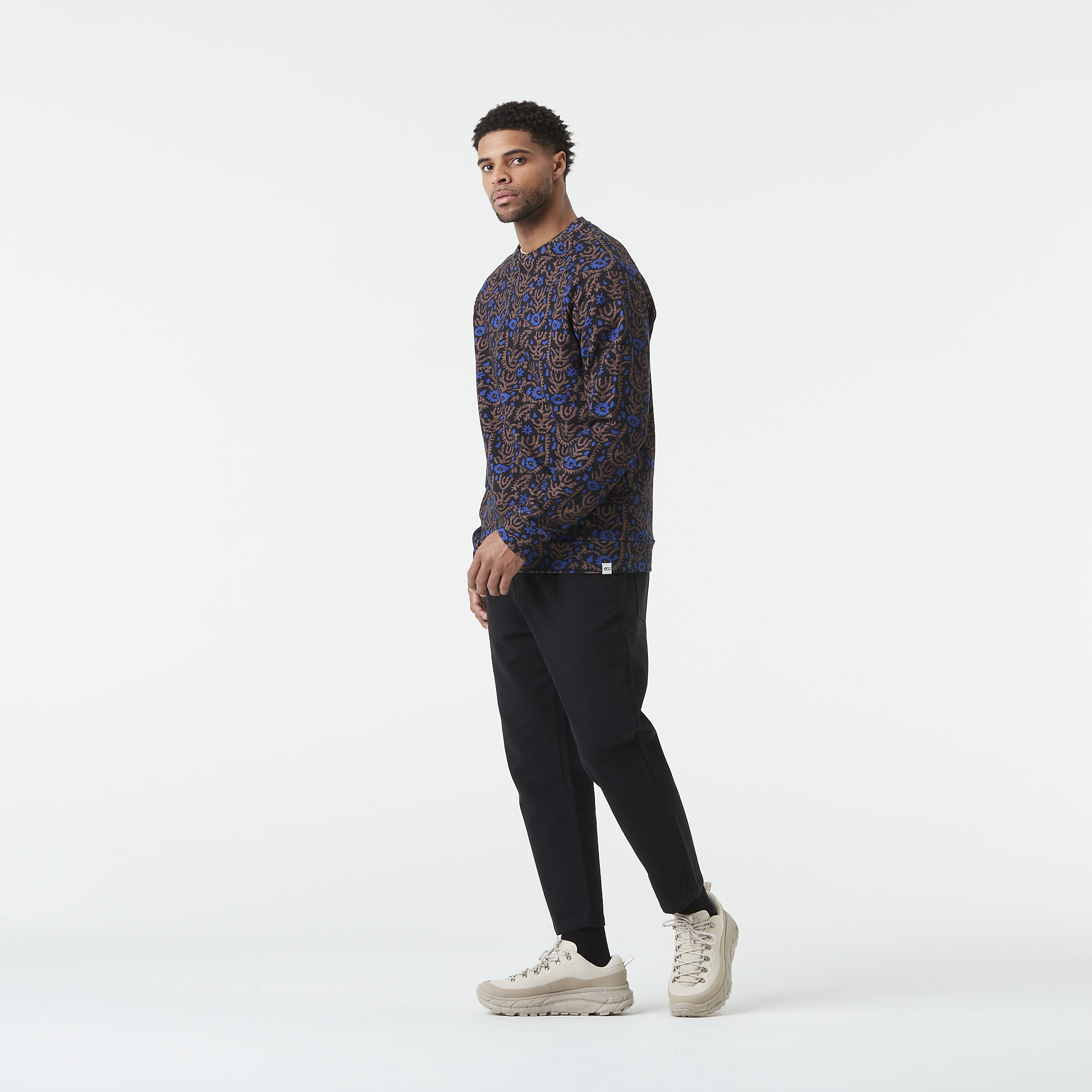 Sweats & hoodies WAKARA PRINTED CREW Ancolie Print
